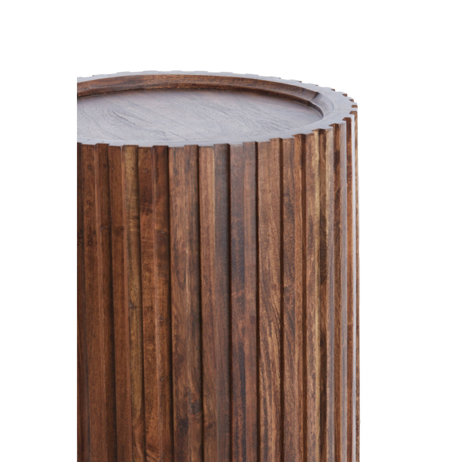 Side table Ø33x47 cm KIYOSE acacia wood brown
