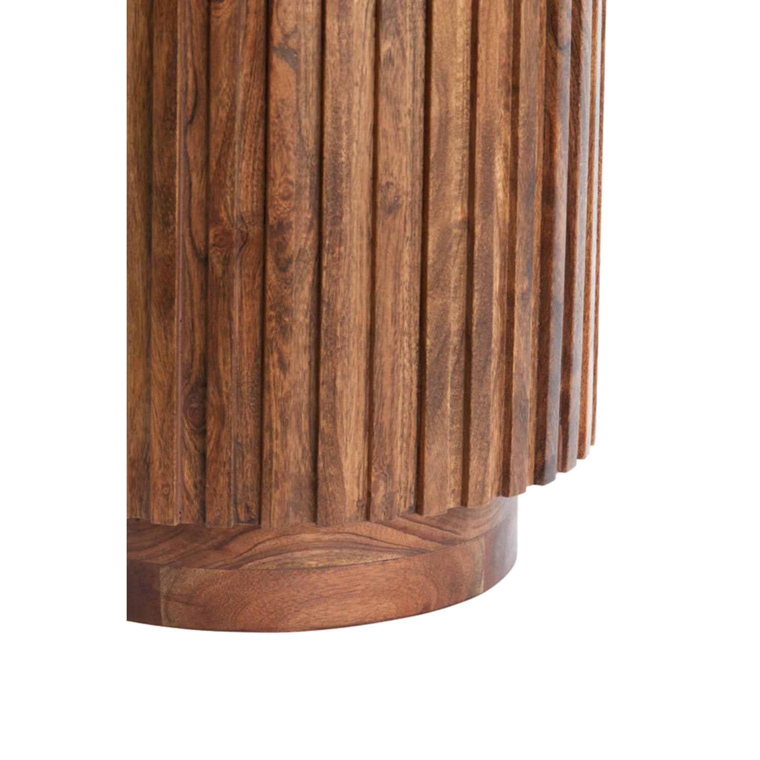 Side table Ø33x47 cm KIYOSE acacia wood brown