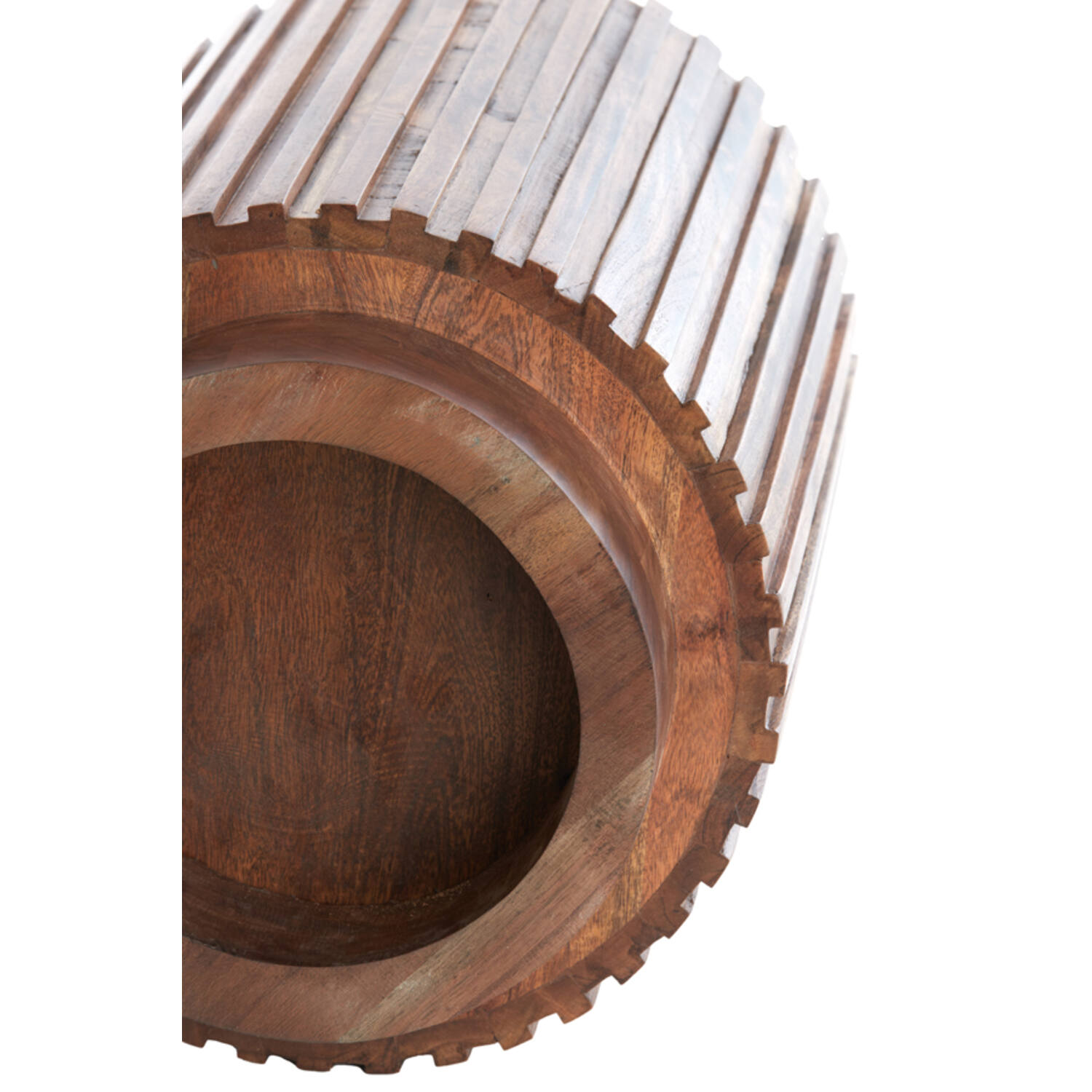 Side table Ø33x47 cm KIYOSE acacia wood brown