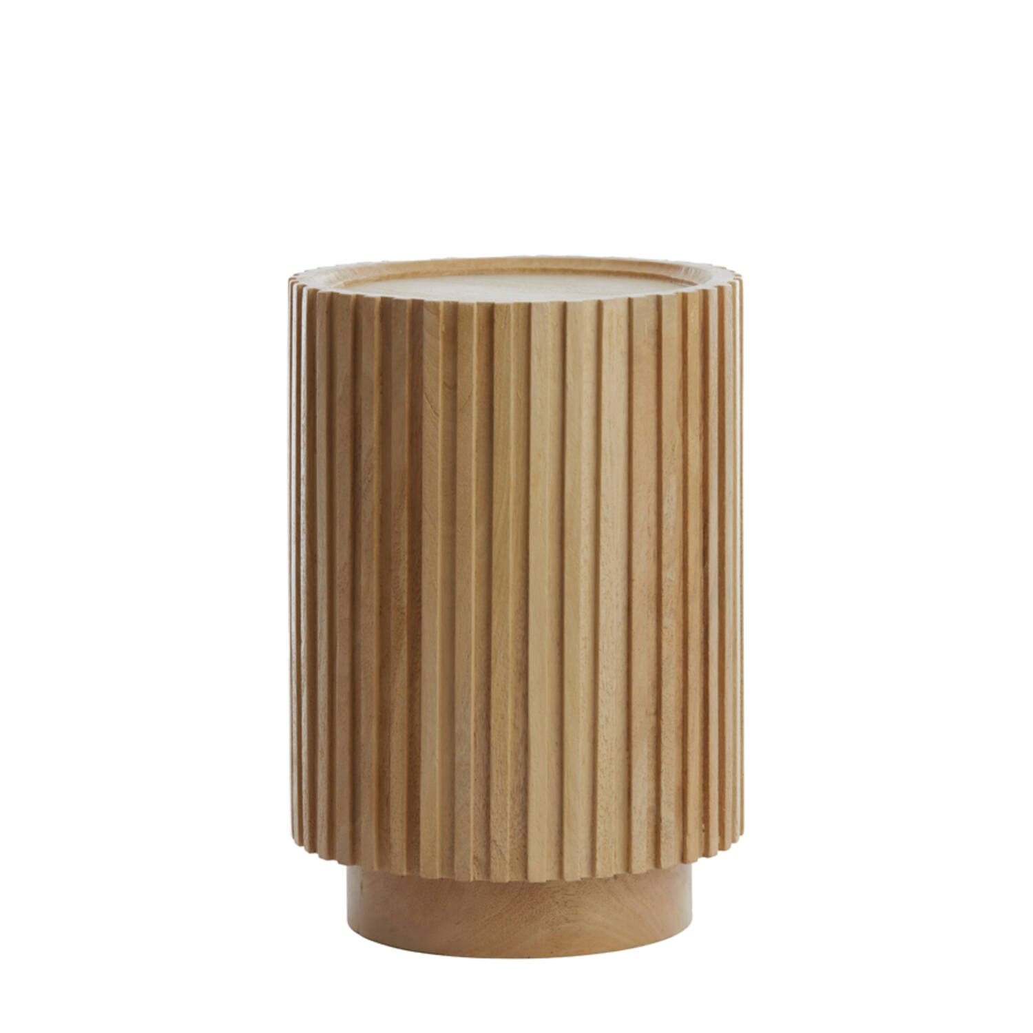 Side table Ø33x47 cm KIYOSE mango wood natural