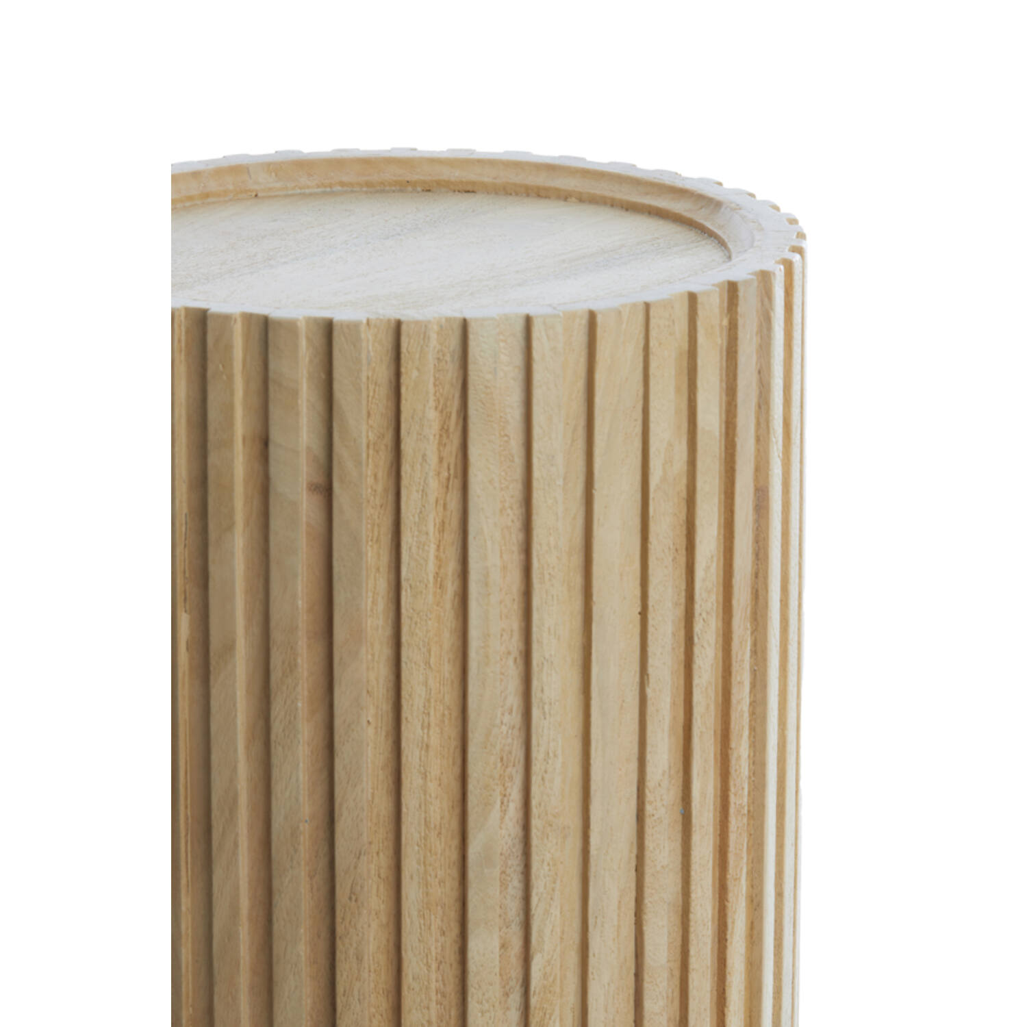 Side table Ø33x47 cm KIYOSE mango wood natural