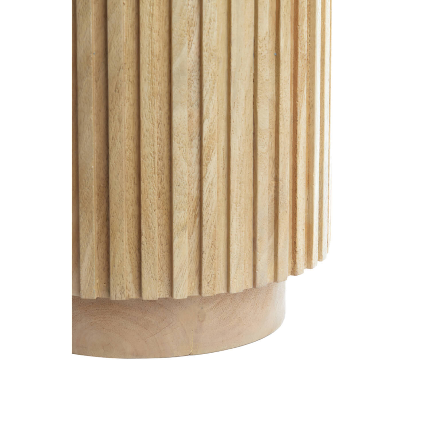 Side table Ø33x47 cm KIYOSE mango wood natural
