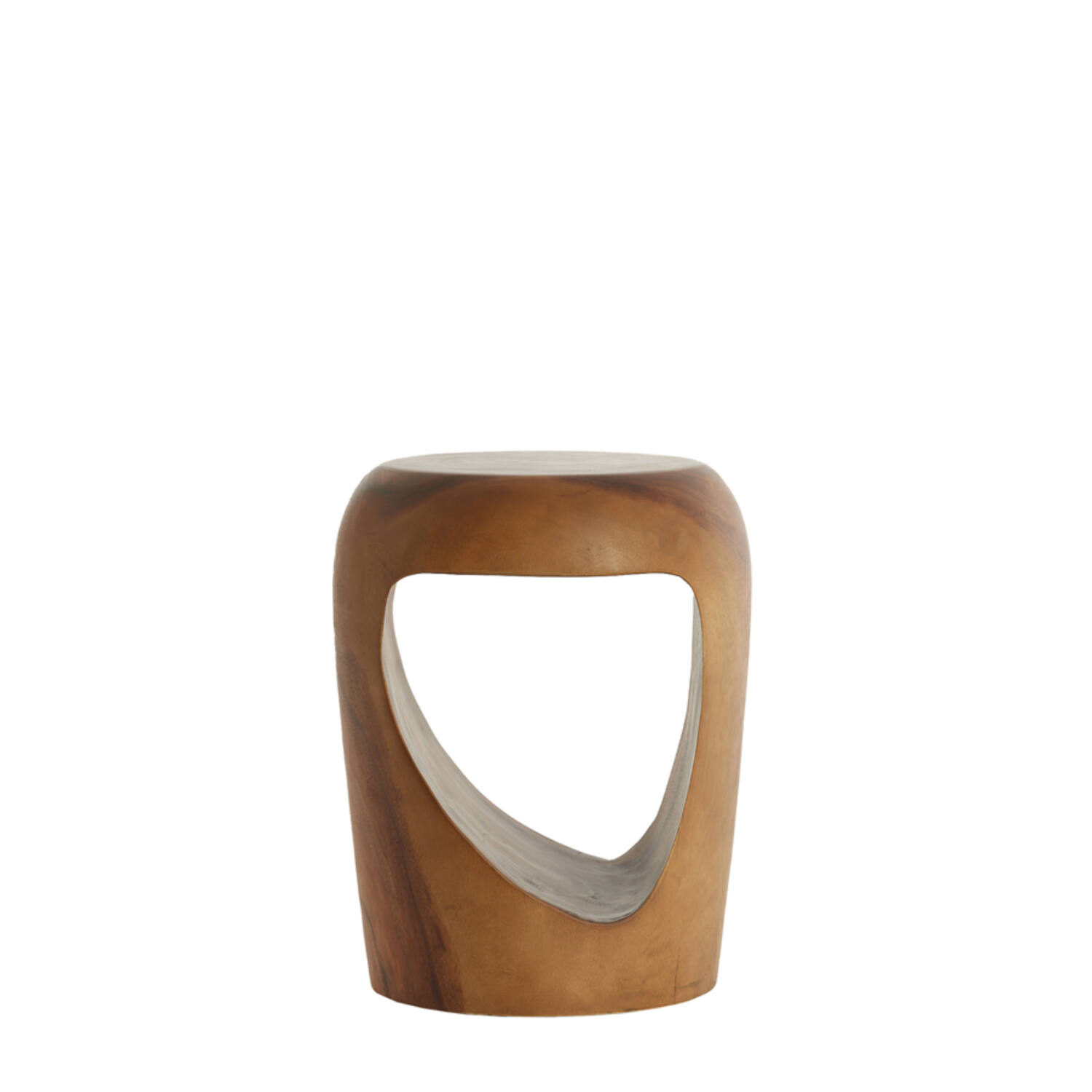 Bijzettafel Ø35x45 cm MORRITO hout naturel