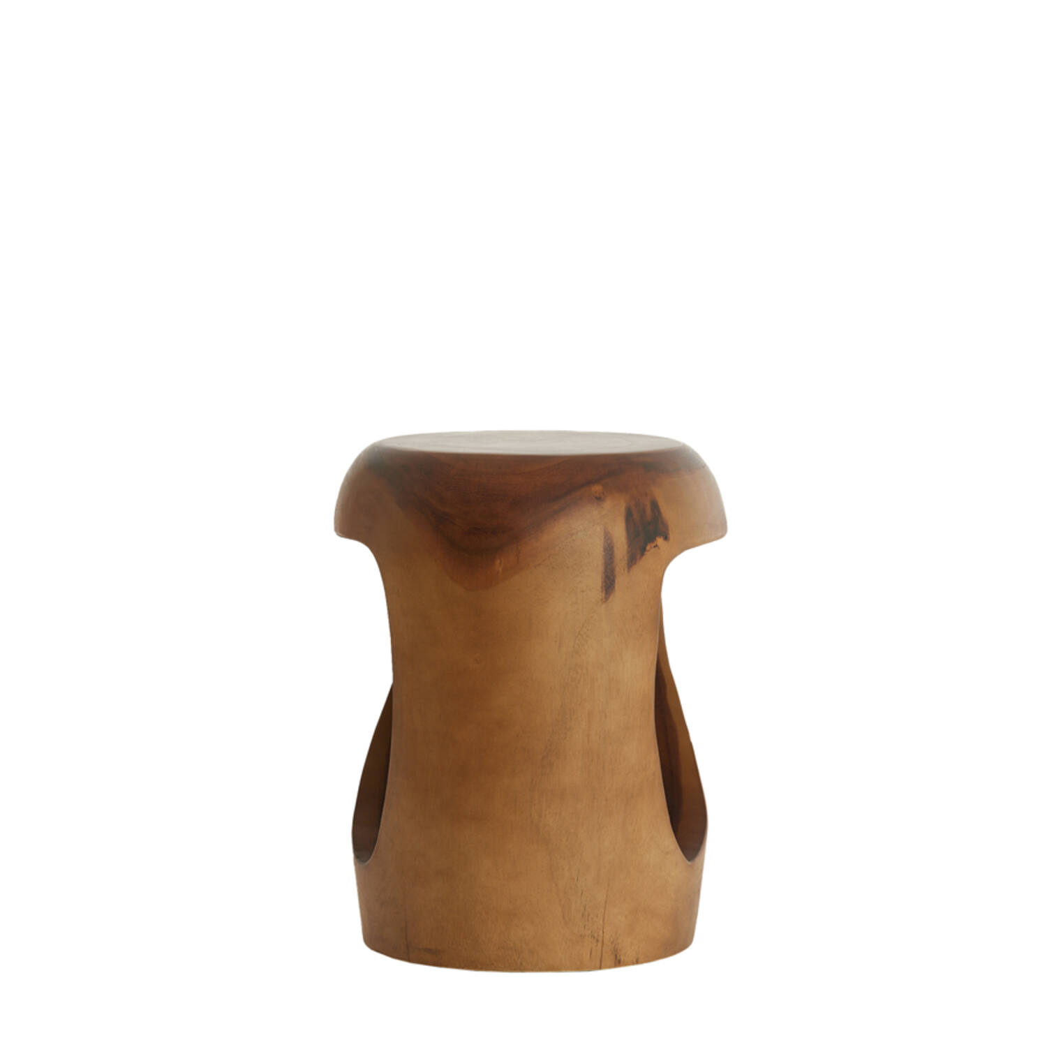 Bijzettafel Ø35x45 cm MORRITO hout naturel