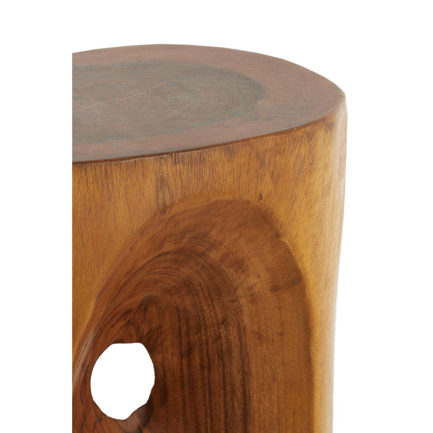 Bijzettafel 35x29x46 cm MORILO hout naturel
