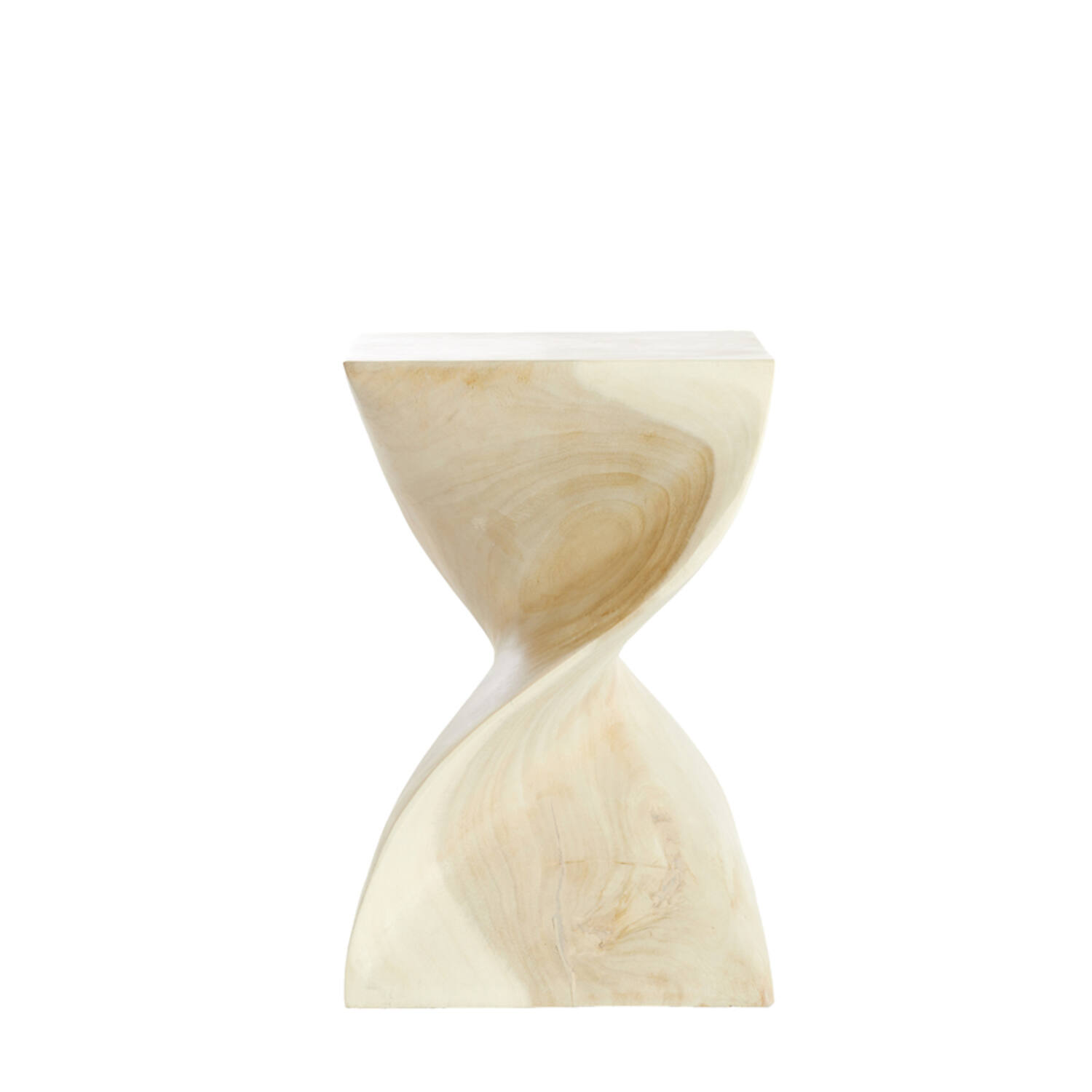 Side table 30x30x45 cm MUHAN wood light natural