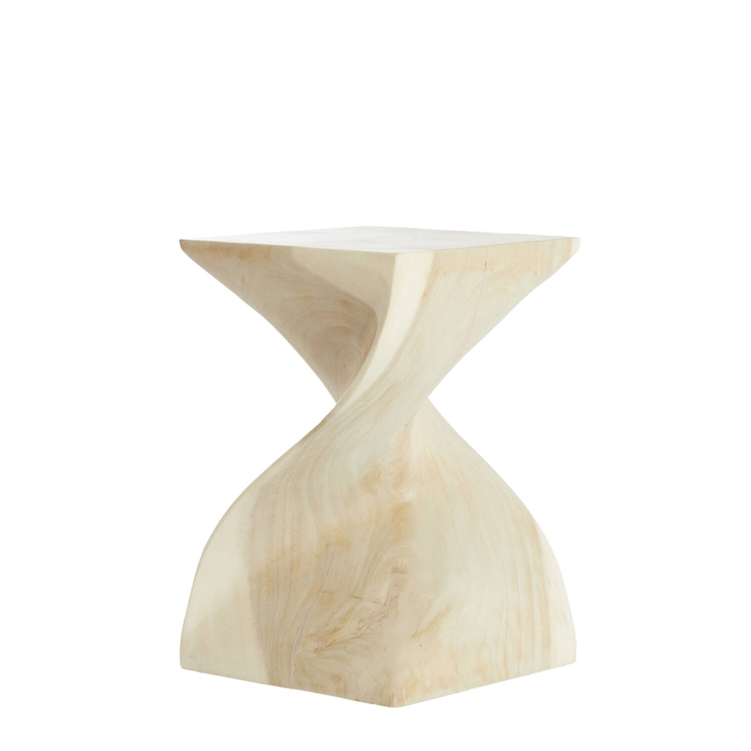 Side table 30x30x45 cm MUHAN wood light natural