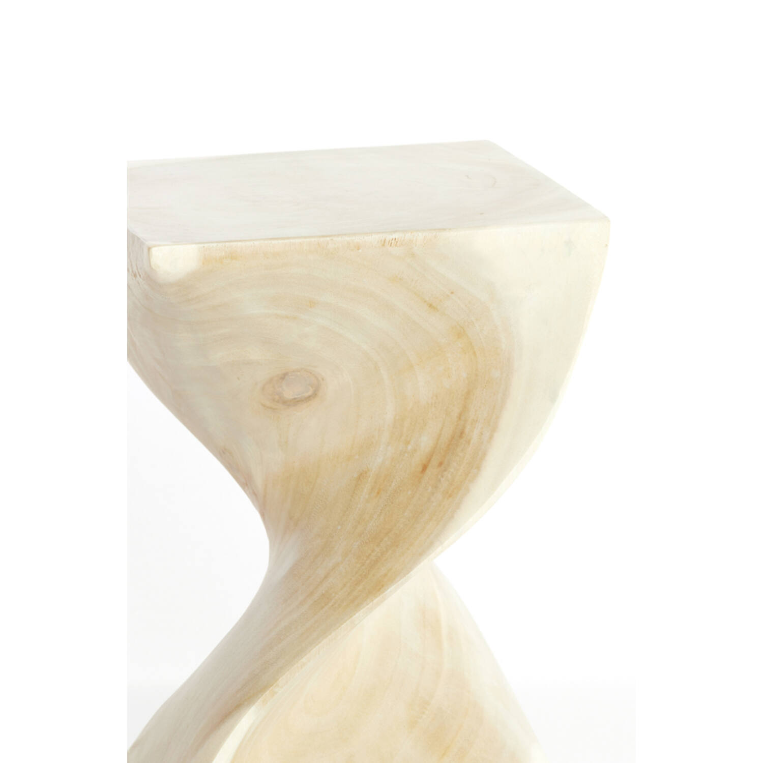 Side table 30x30x45 cm MUHAN wood light natural