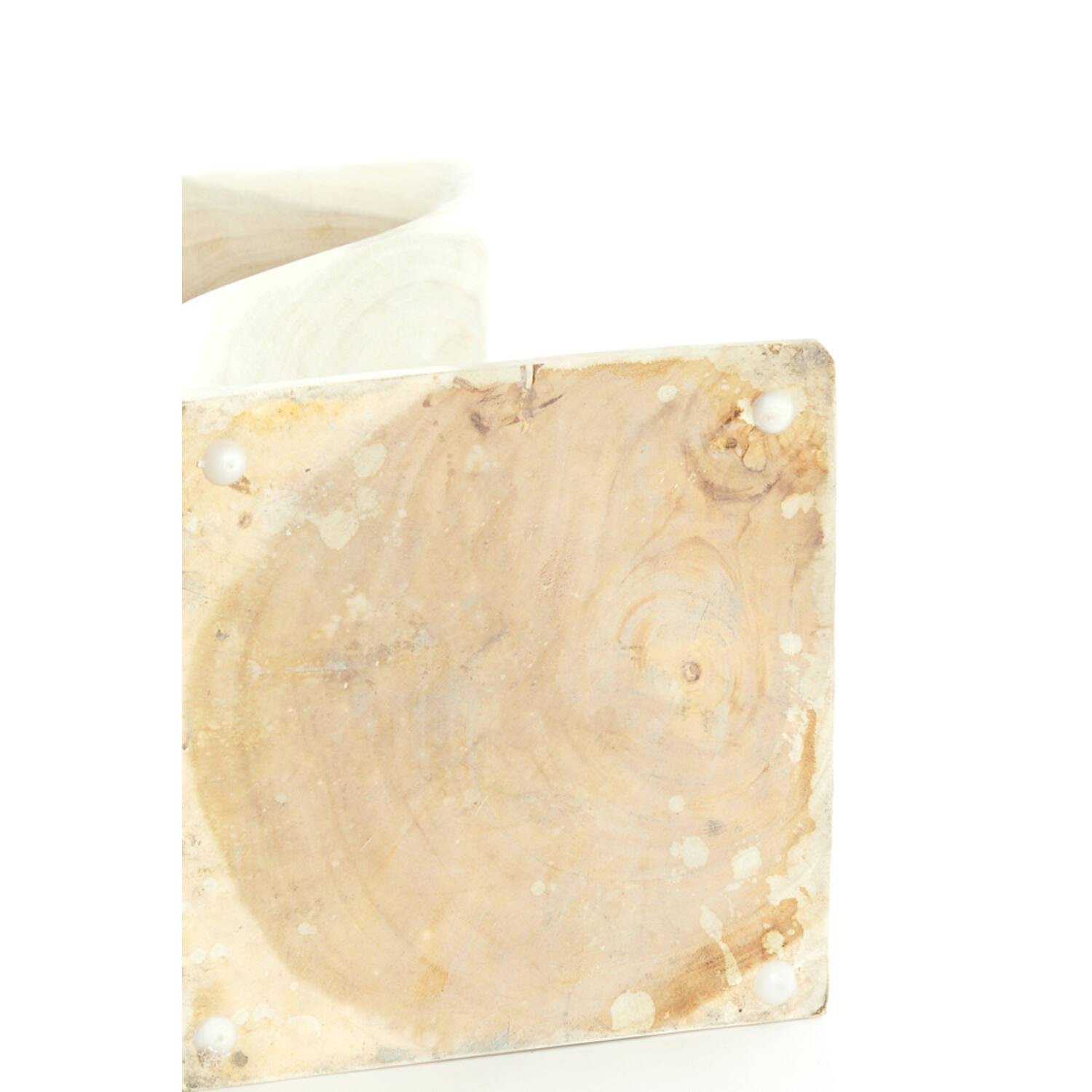 Side table 30x30x45 cm MUHAN wood light natural