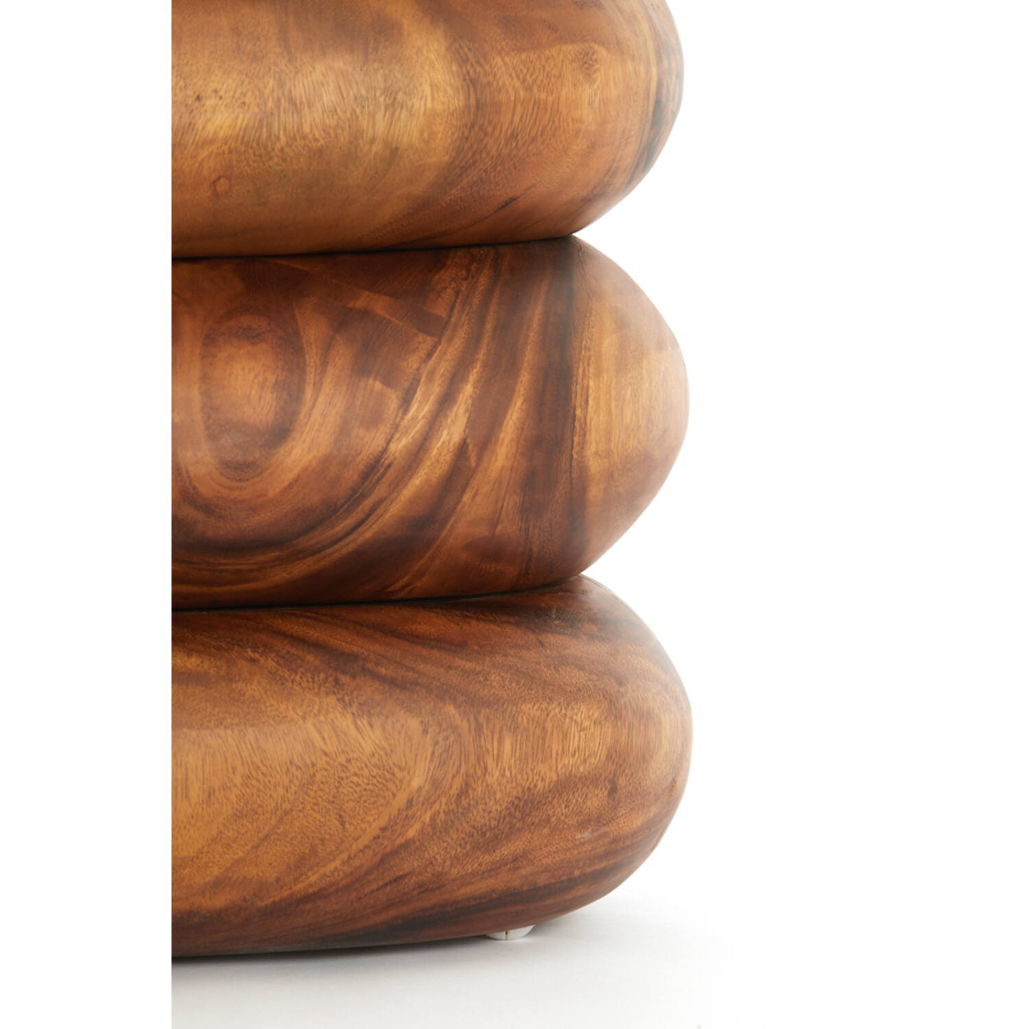 Bijzettafel 45x31x48 cm FACUNDO hout naturel
