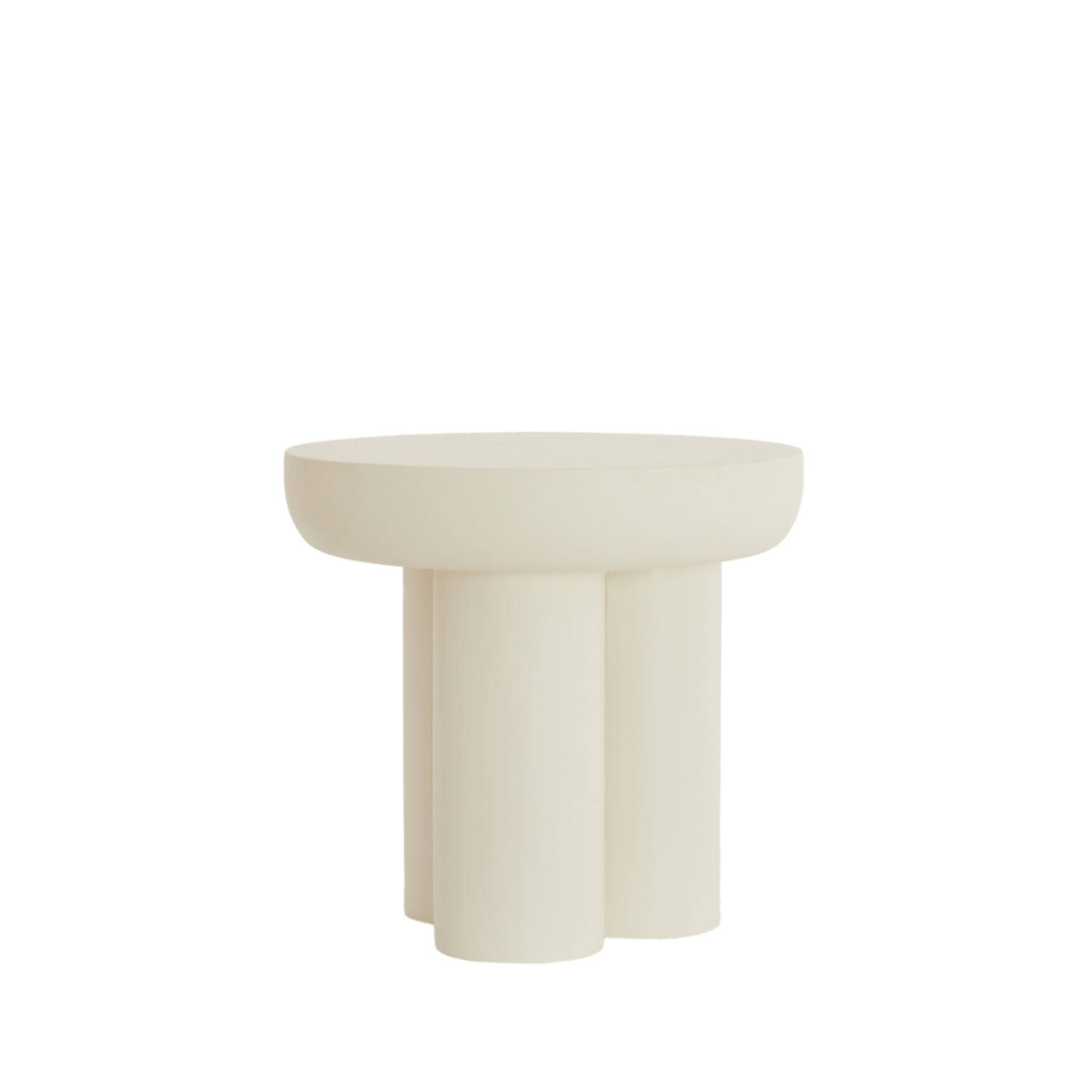 Side table Ø50x47 cm MIZUHO cream