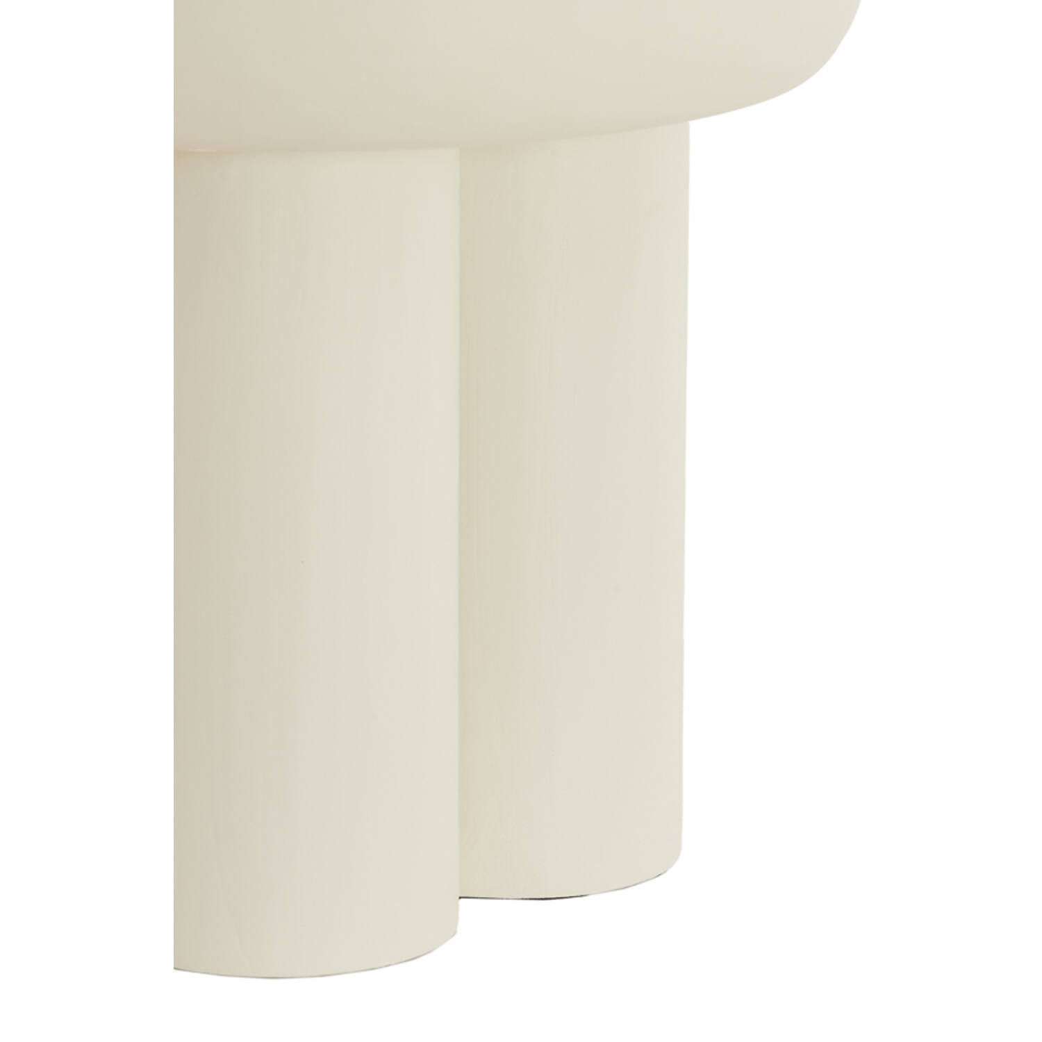 Side table Ø50x47 cm MIZUHO cream