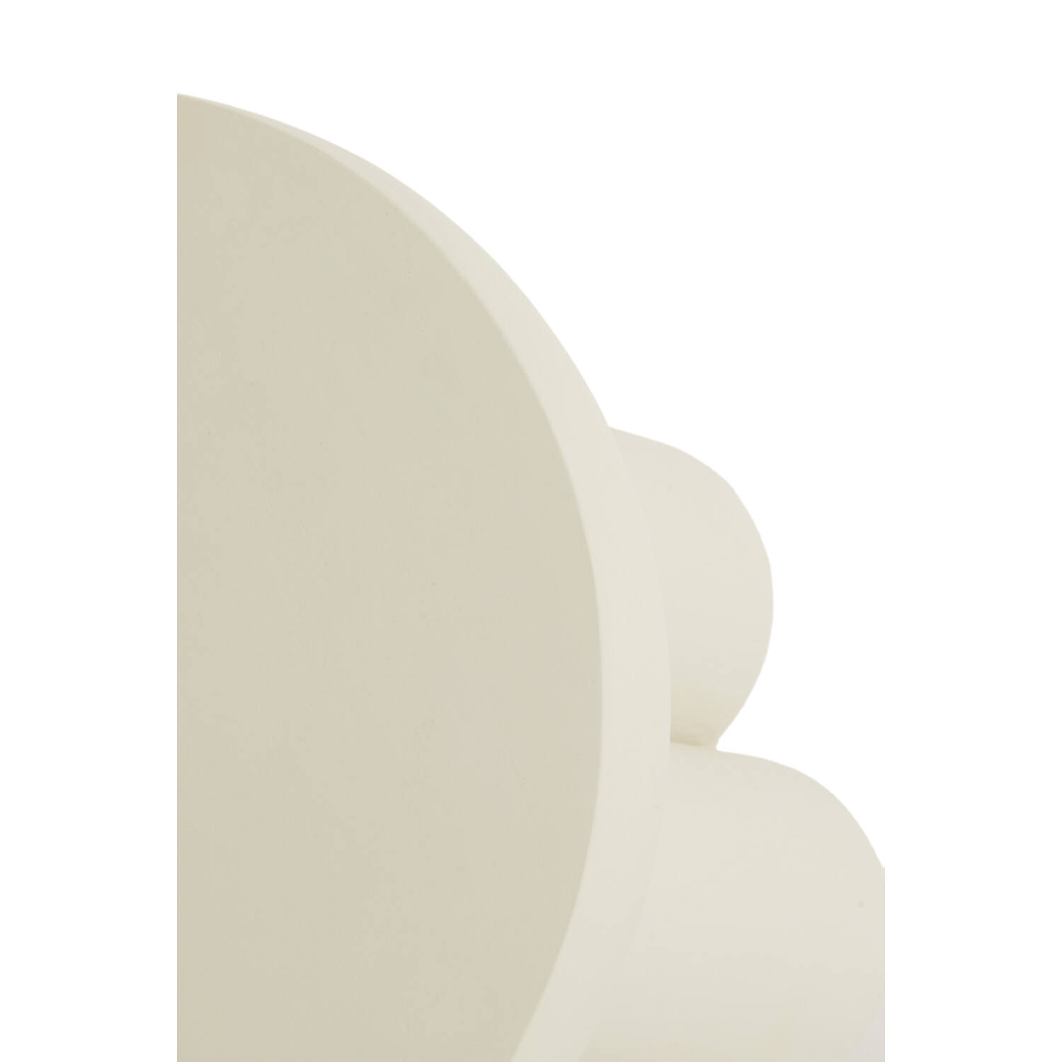Side table Ø50x47 cm MIZUHO cream