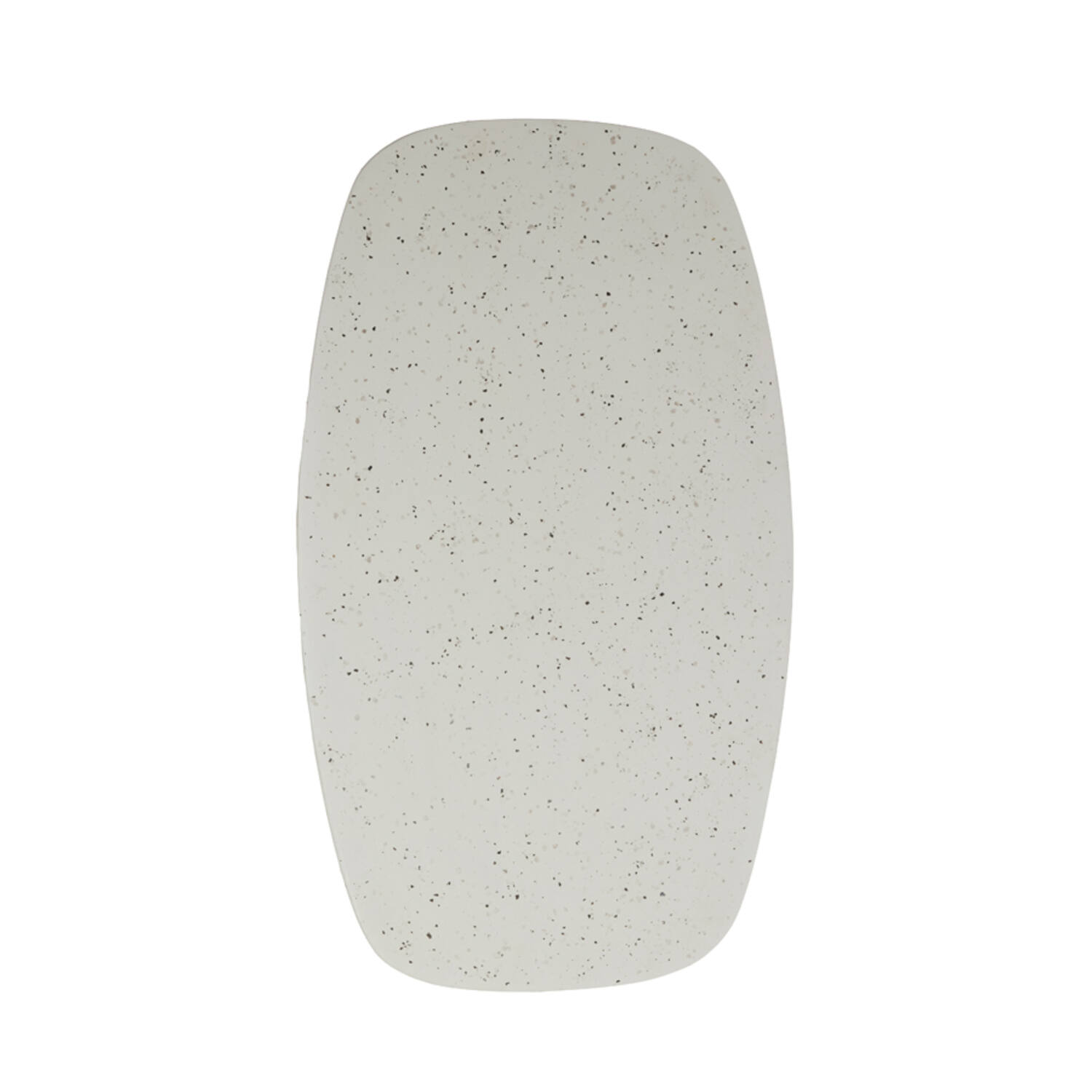 Coffee table 120x70x42 cm HAMURA terrazzo white