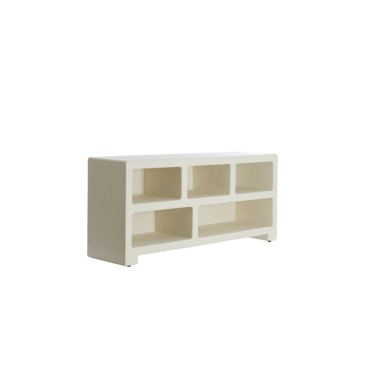 Cabinet 140x35x60 cm NAHUA cream