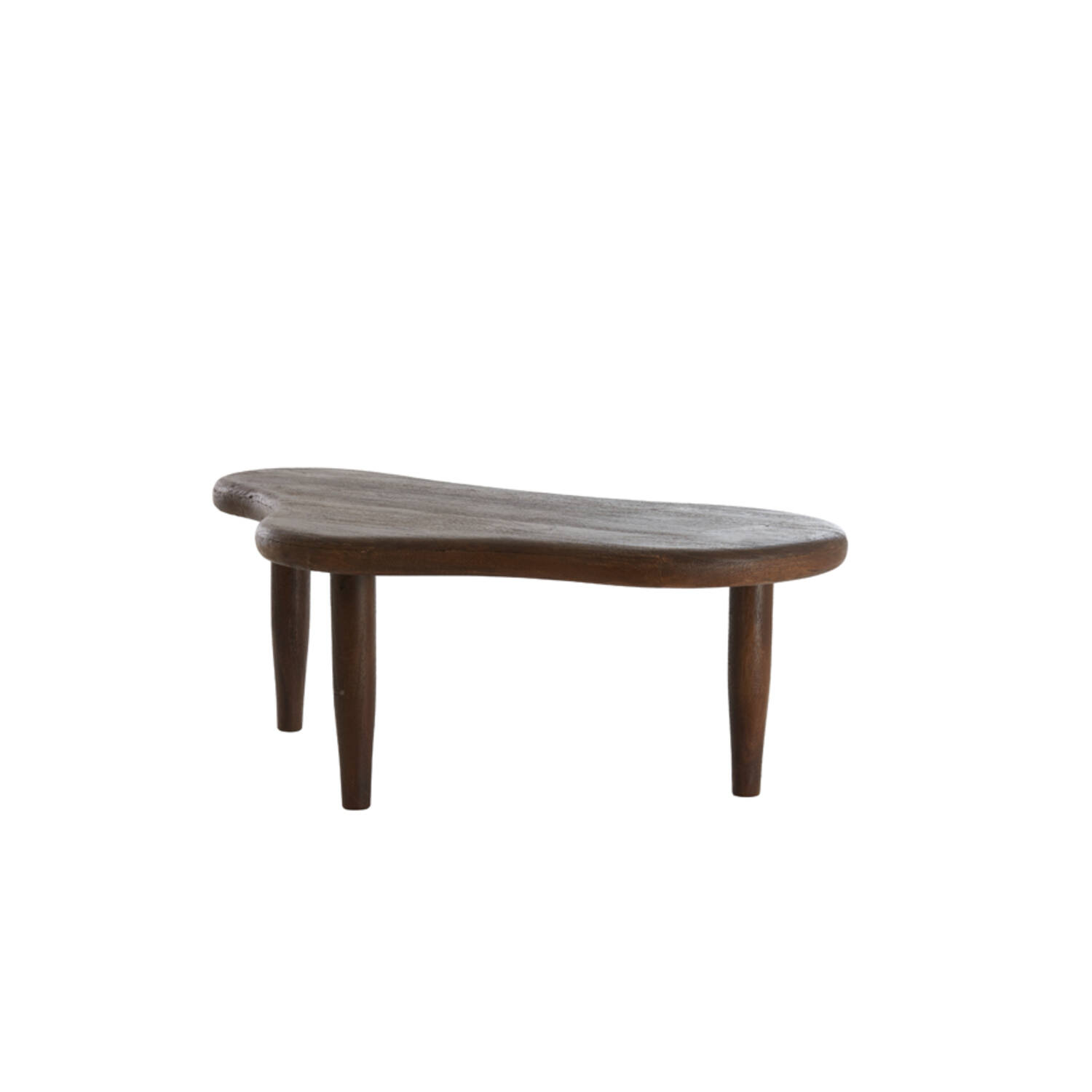 Coffee table 102x64x42 cm CANZO wood matt russet