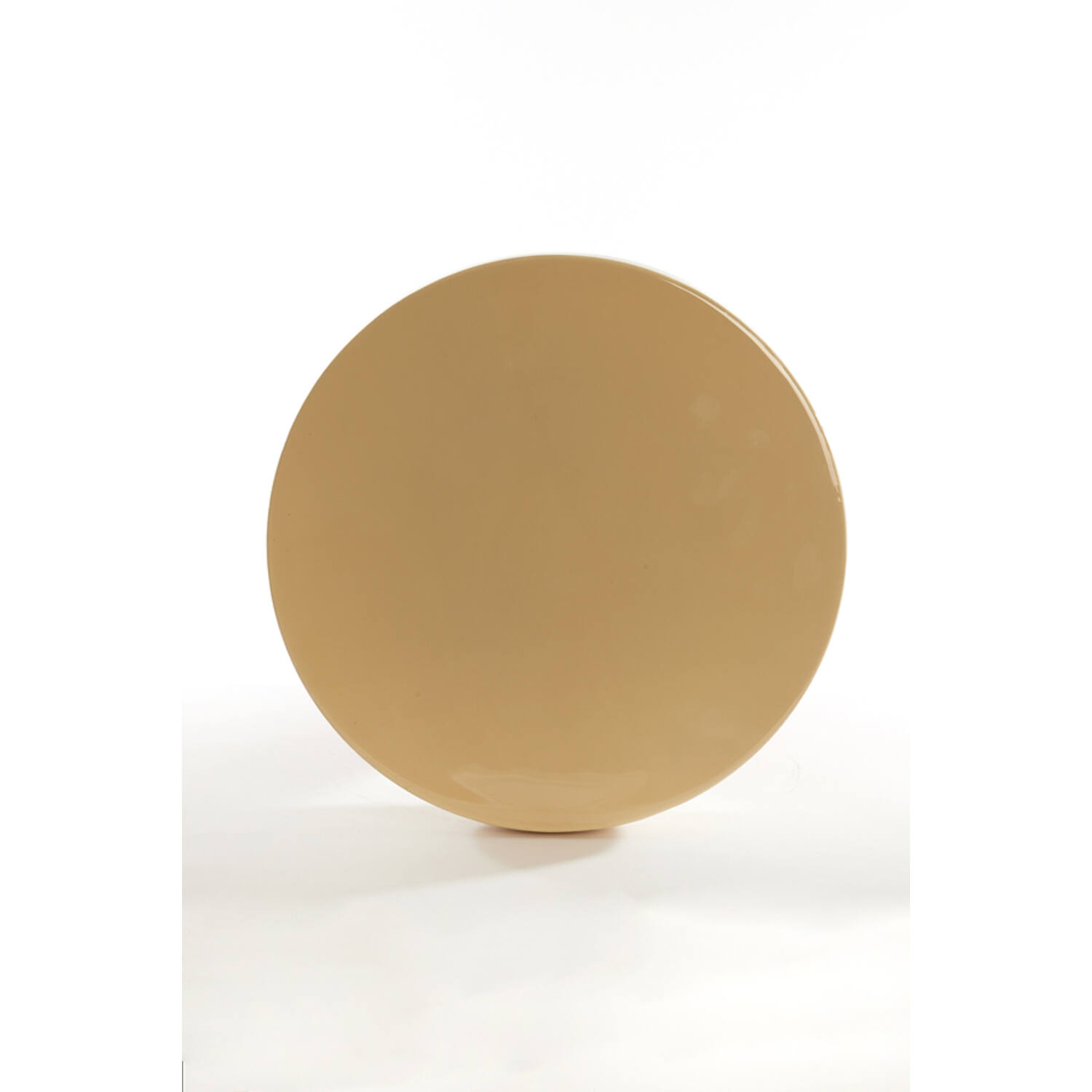 Bijzettafel Ø35x40,5 cm ROVINI crème+donker oranje
