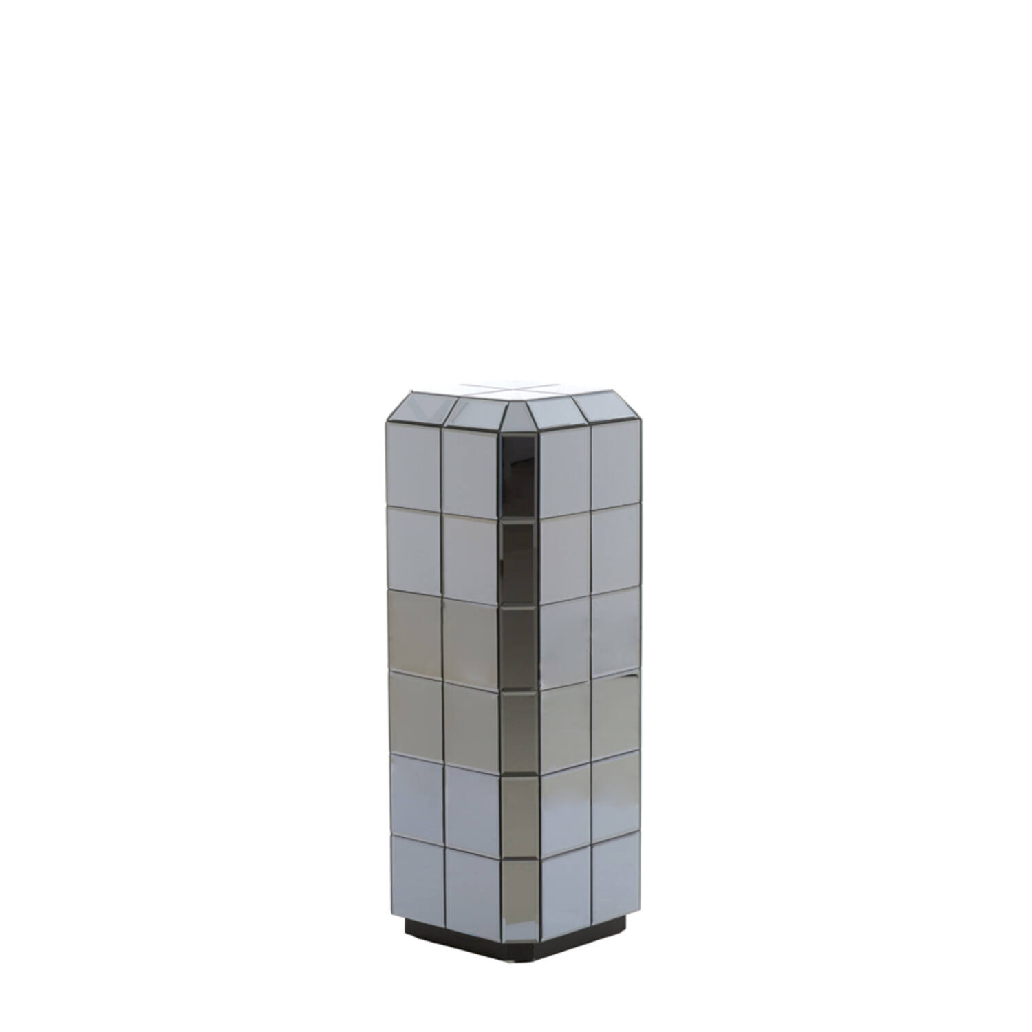 Pillar 30x30x80 cm LUCIANO smoke