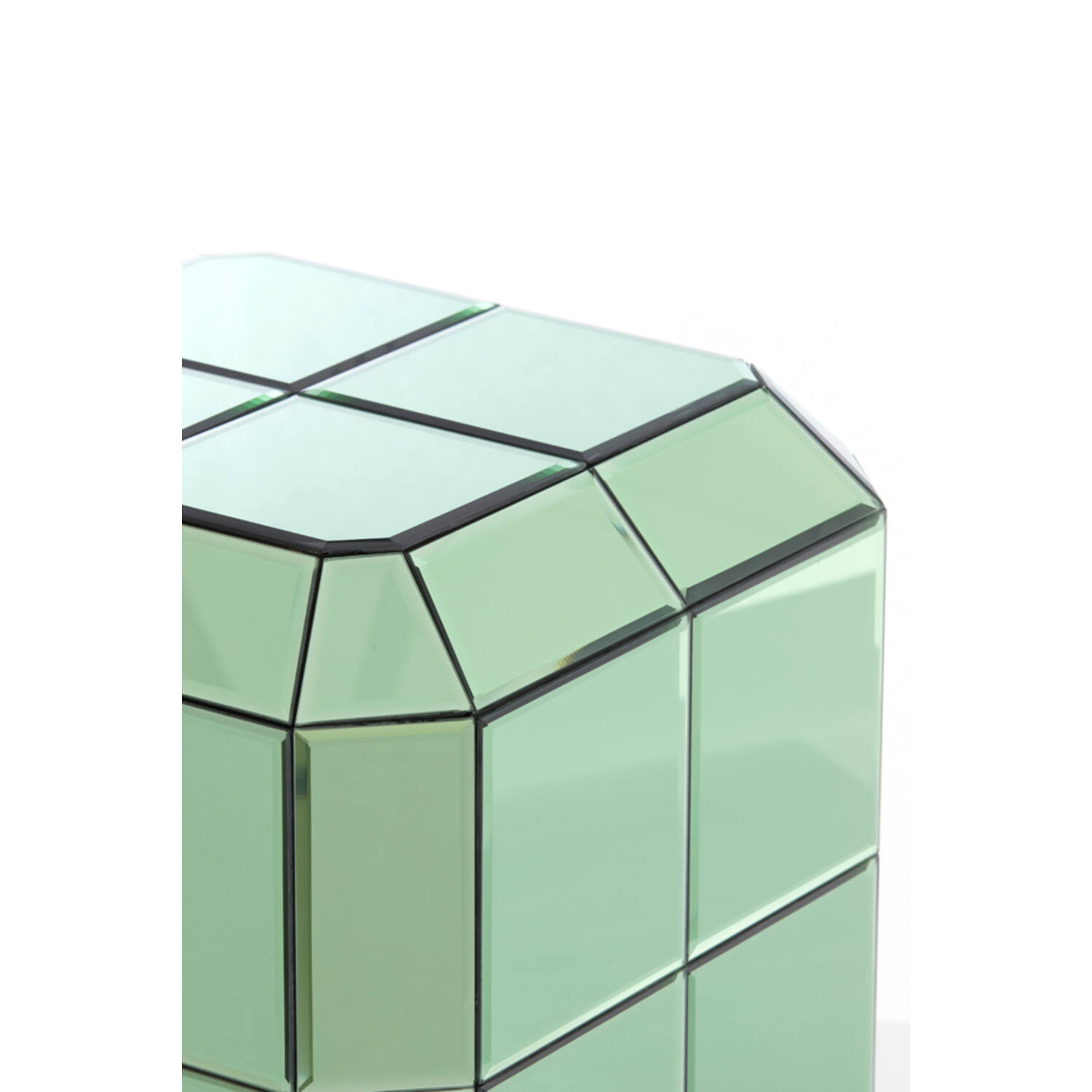 Pillar 40x40x100 cm LUCIANO green