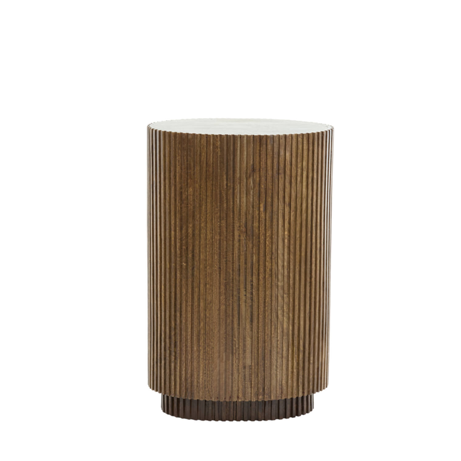 Zuil 50x30x80 cm DUMOSI hout donker bruin