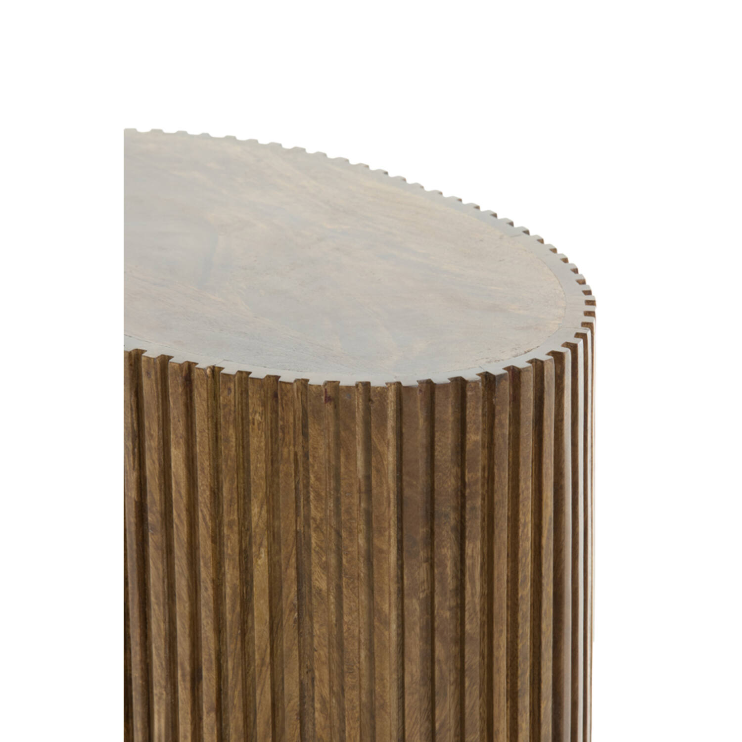 Zuil 50x30x80 cm DUMOSI hout donker bruin