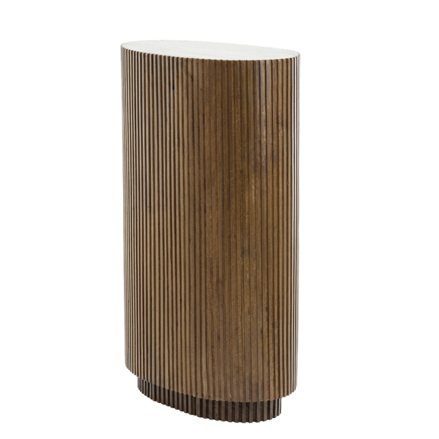 Zuil 60x35x100 cm DUMOSI hout donker bruin