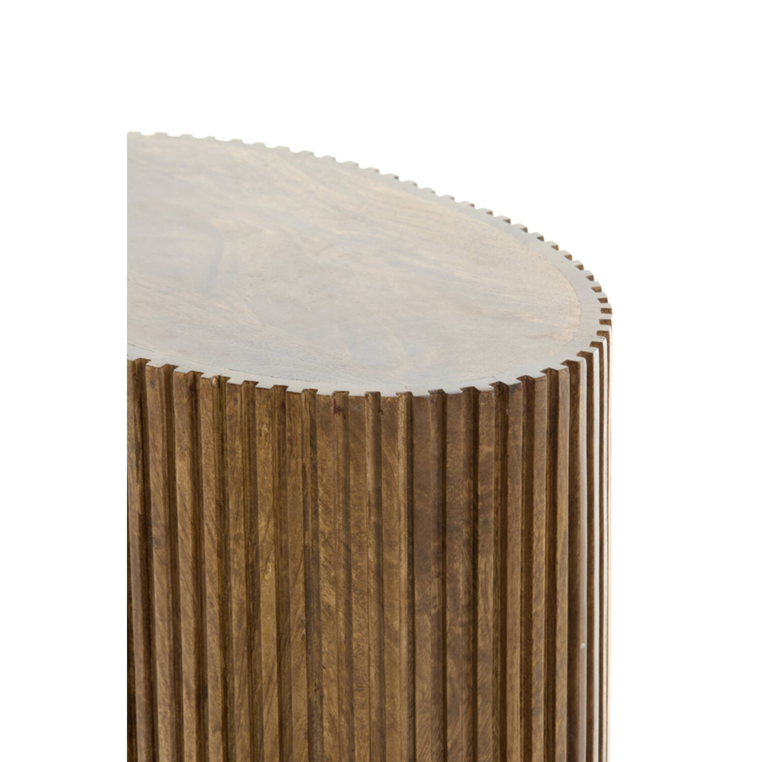 Zuil 60x35x100 cm DUMOSI hout donker bruin