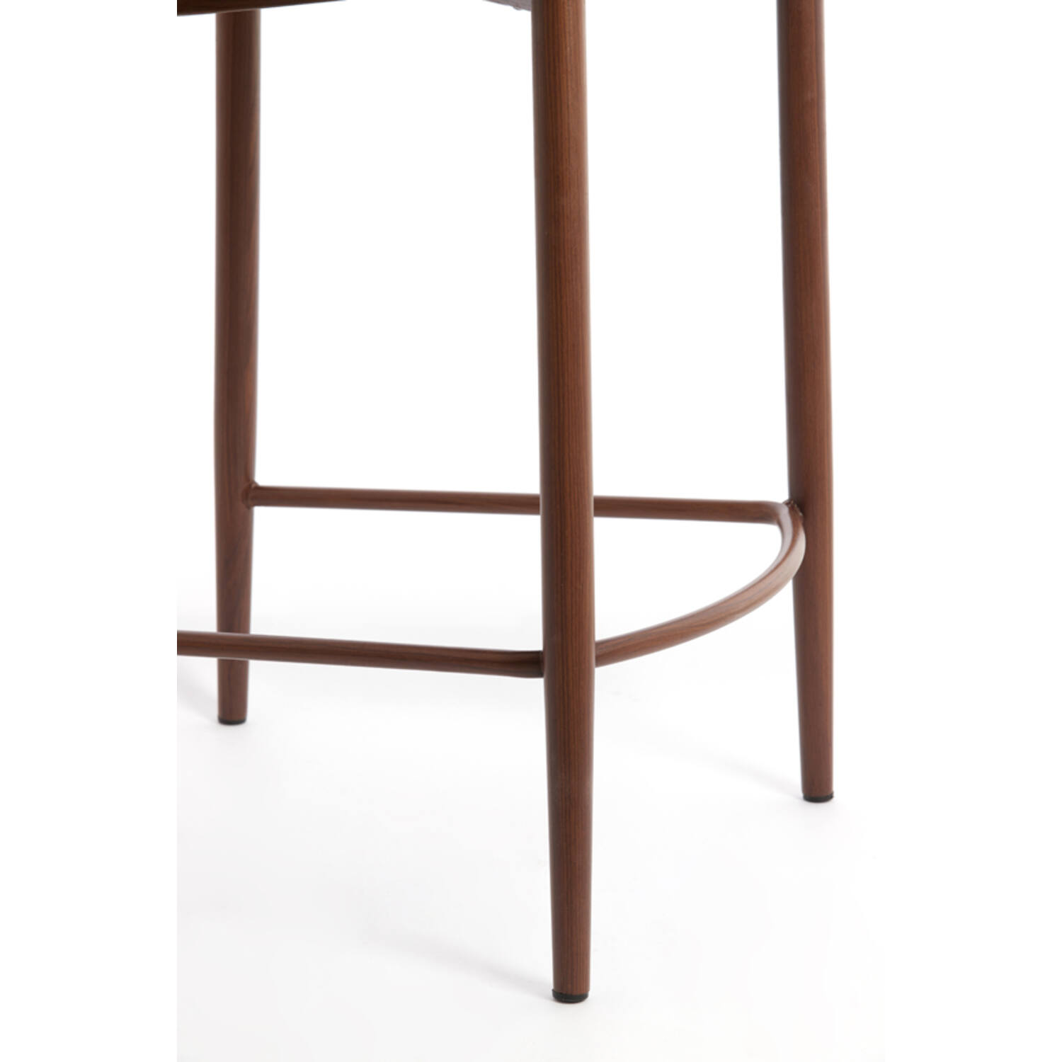 Bar chair 57x55x94 cm ALUKO cream+brown