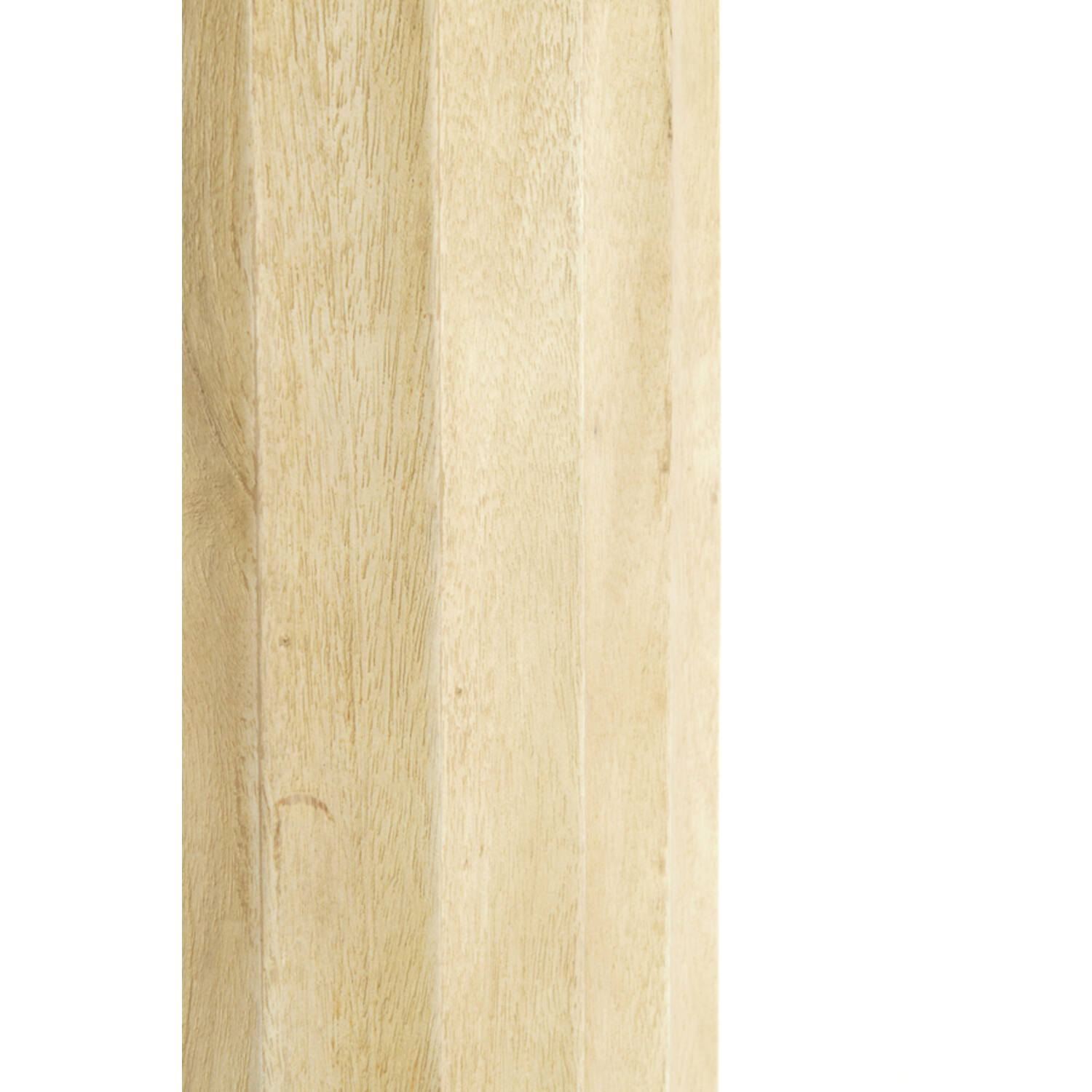 Pillar Ø40x100 cm ELLENA wood matt natural