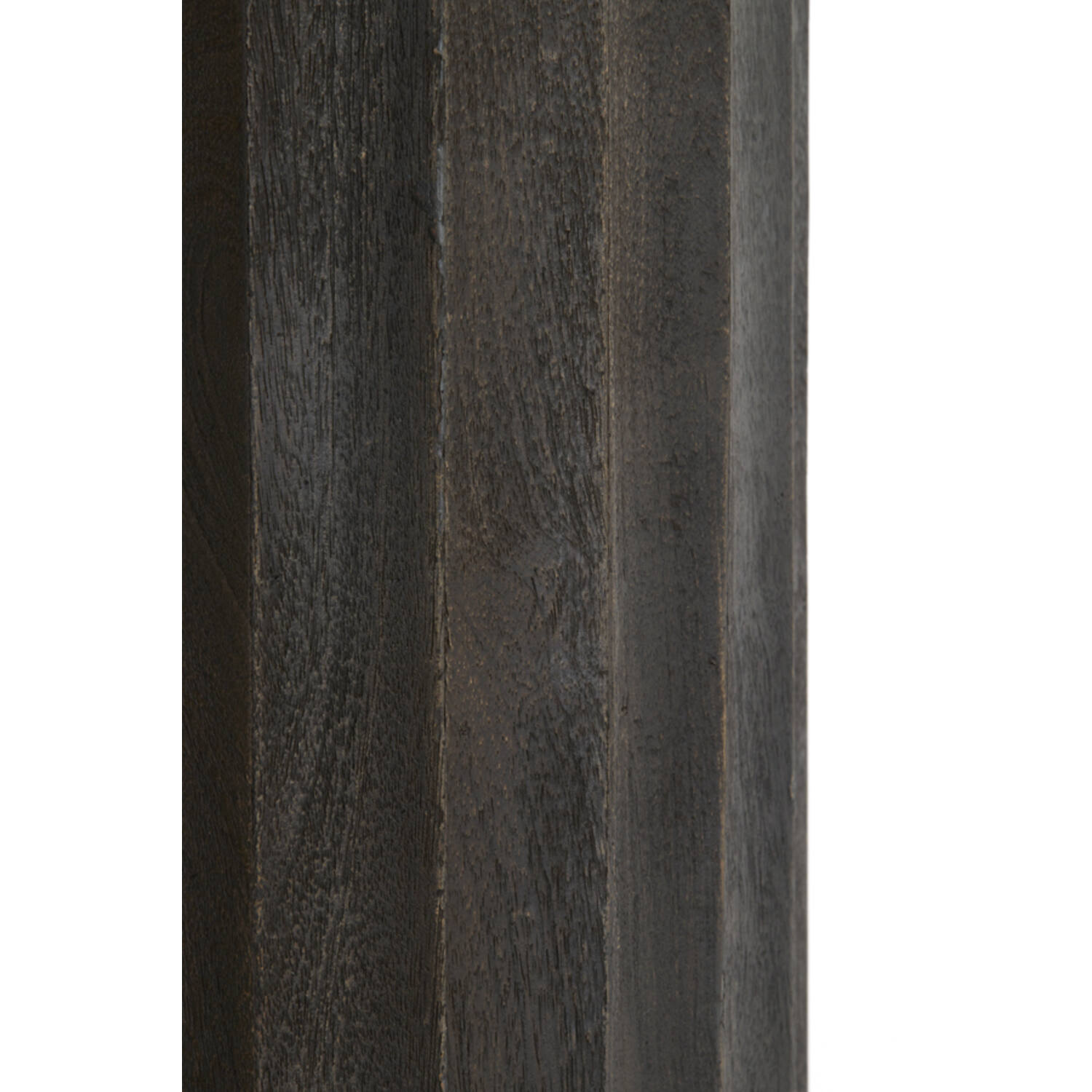 Pillar Ø40x100 cm ELLENA wood matt dark russet