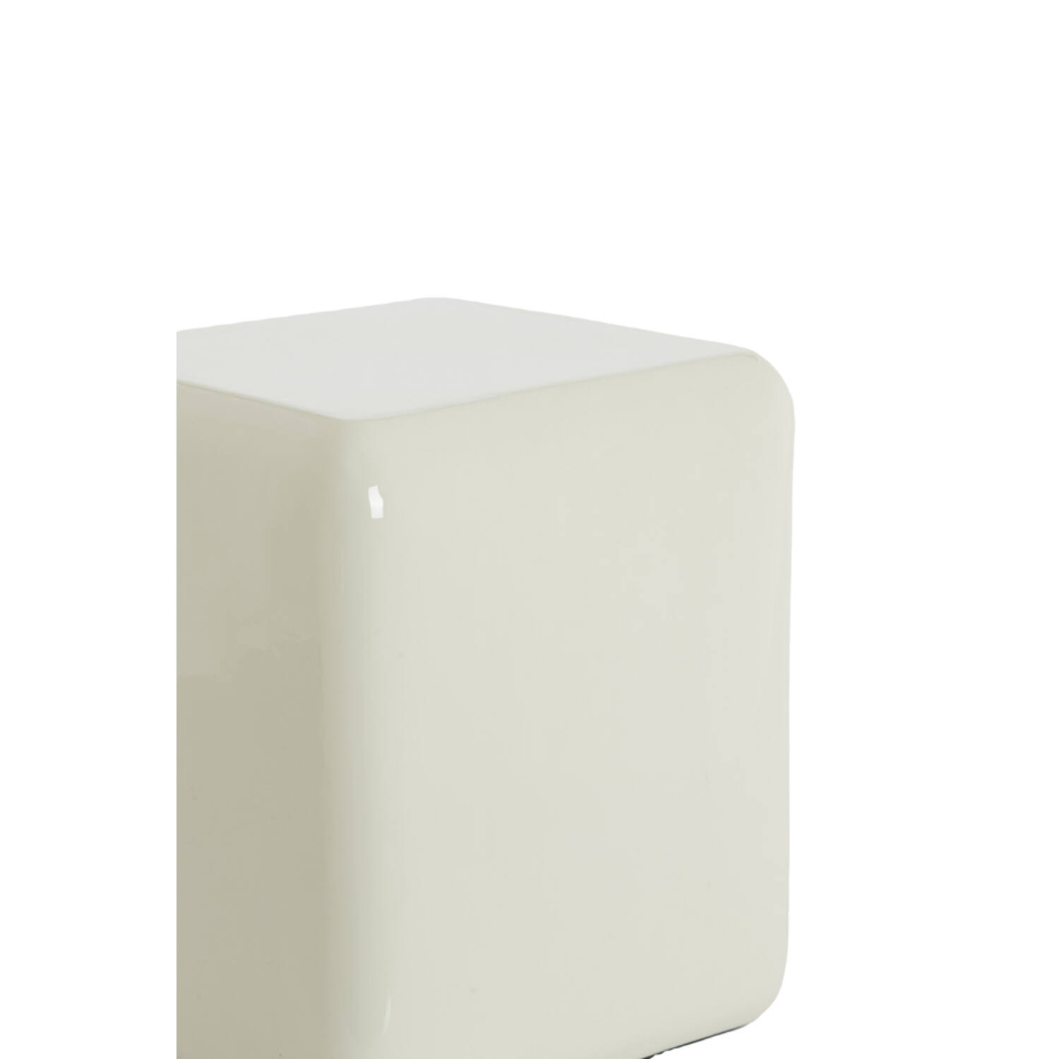 Pillar 35x35x40 cm FABI shiny cream