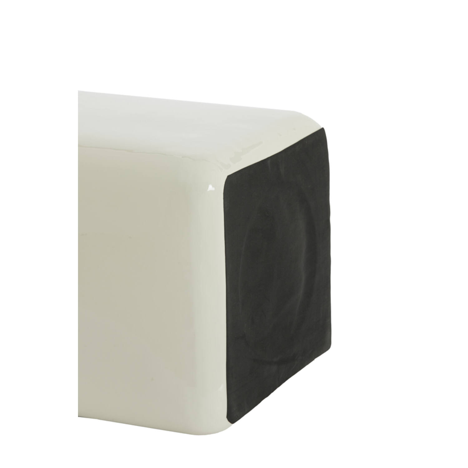 Pillar 35x35x40 cm FABI shiny cream
