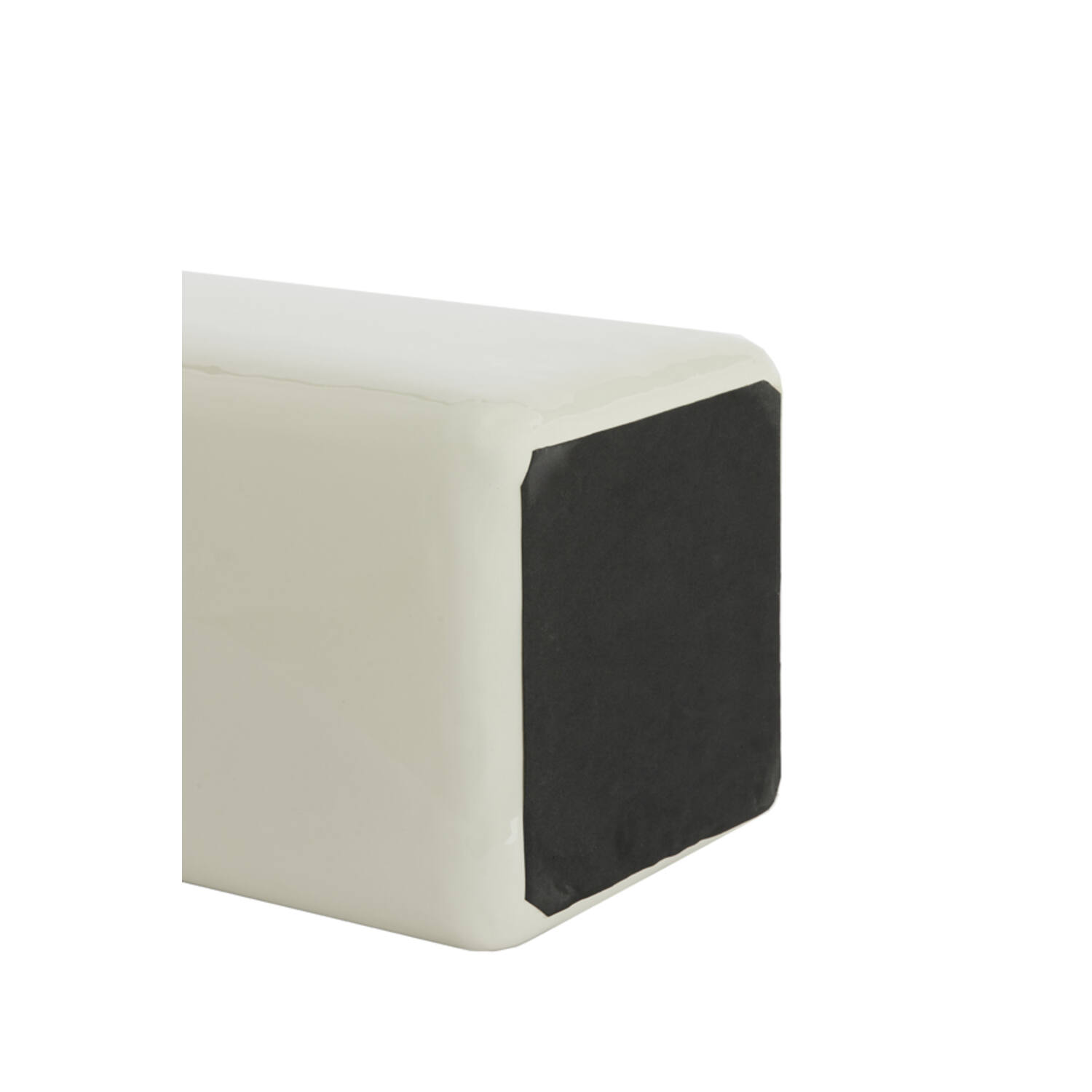 Zuil 35x35x80 cm FABI glans crème