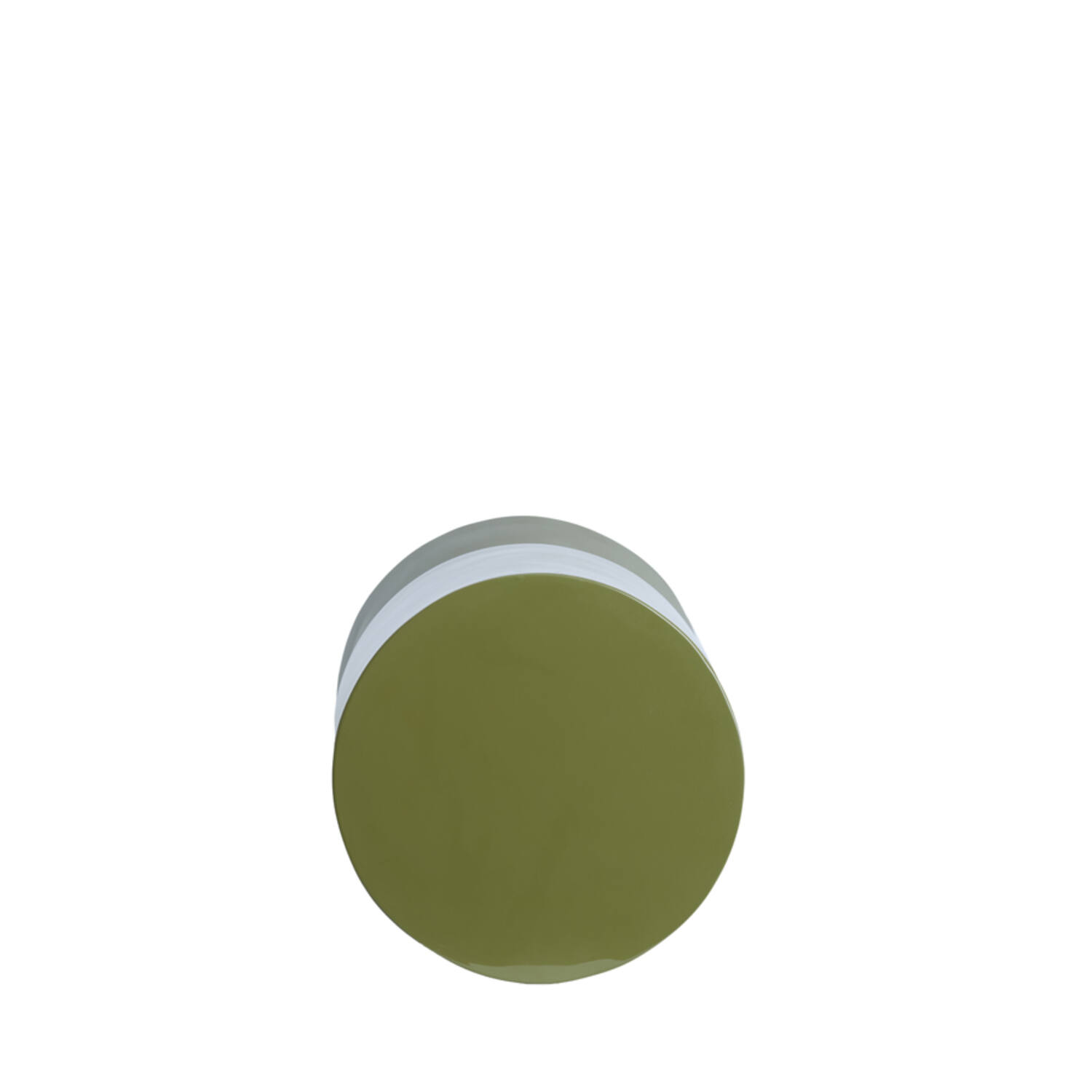 Side table Ø30x49 cm NYSA shiny olive green