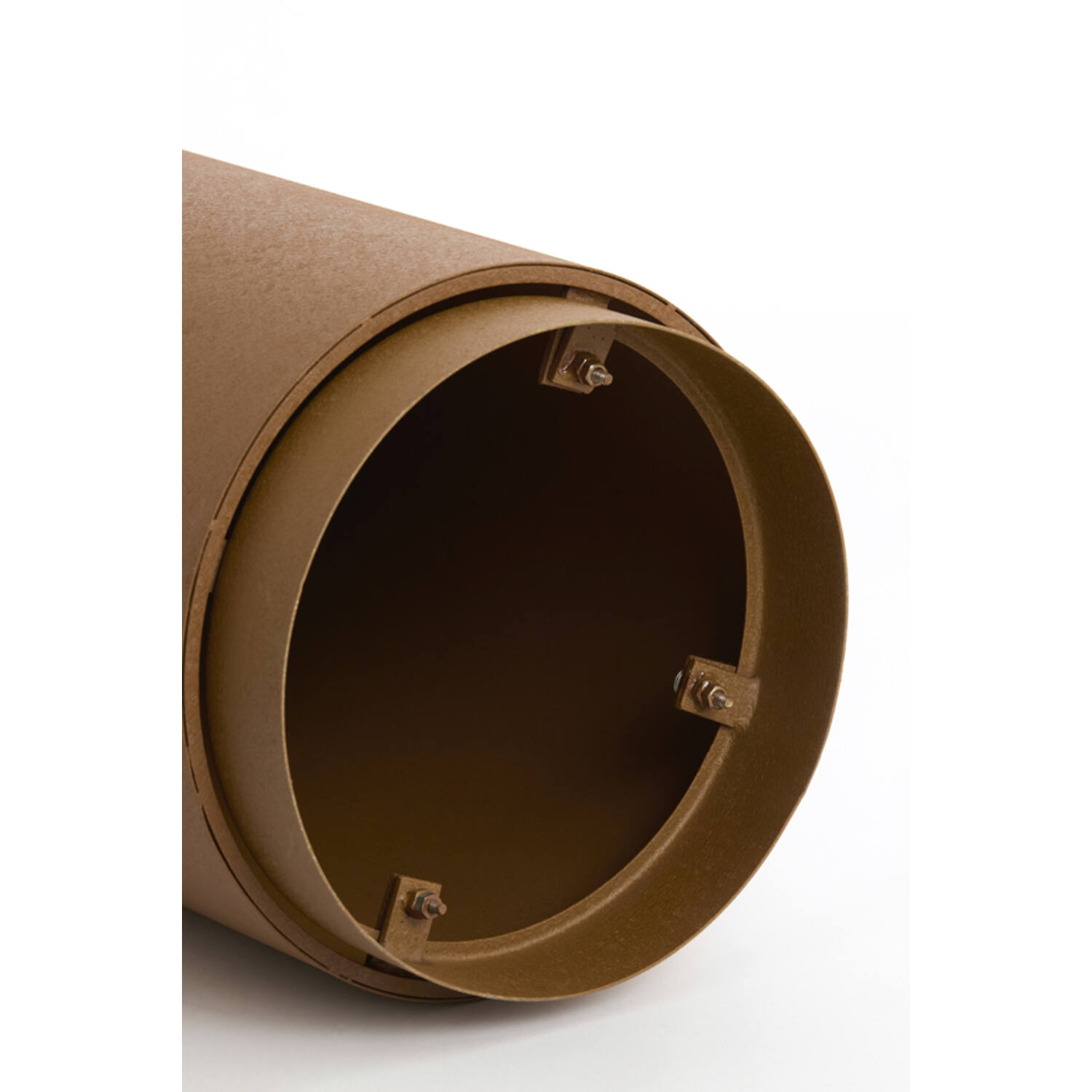 Pillar Ø35x100 cm ALURIA matt caramel