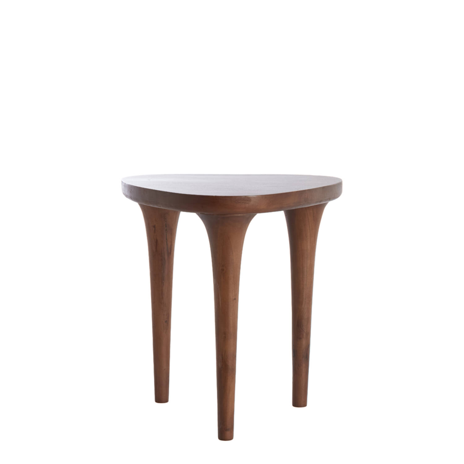 Side table 48x48x50 cm ZULIO acacia wood dark brown