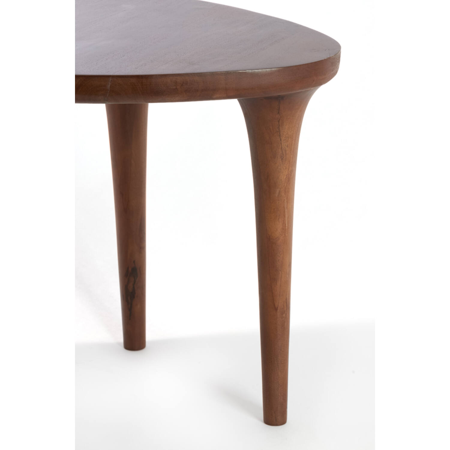 Side table 48x48x50 cm ZULIO acacia wood dark brown