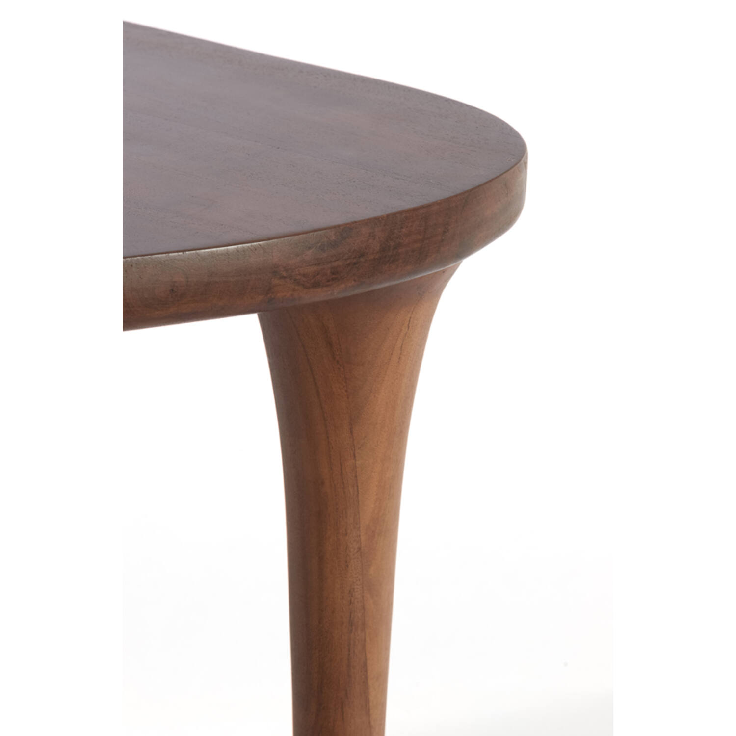 Side table 48x48x50 cm ZULIO acacia wood dark brown