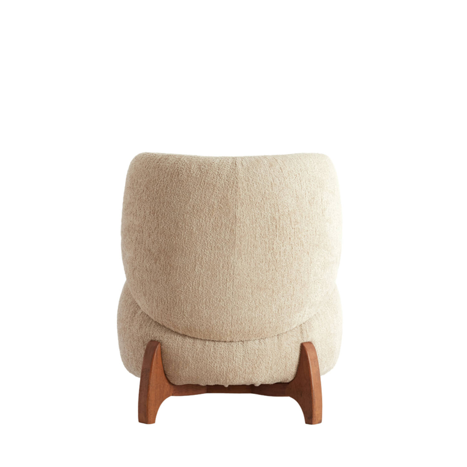 Chair 72,5x70x79 cm BINOA cream+brown