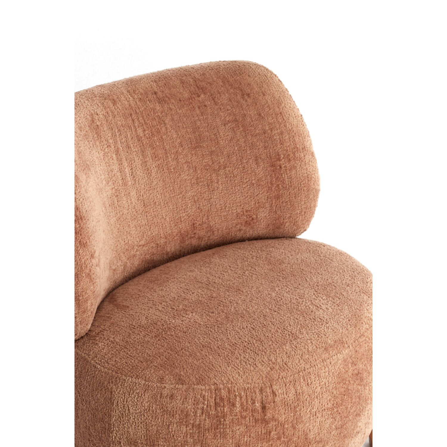 Chair 72,5x70x79 cm BINOA old pink+brown