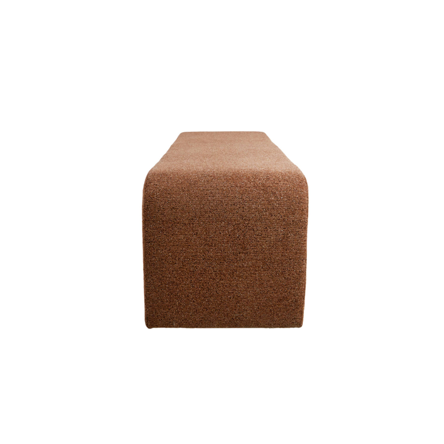Sofa 160x49x47 cm NEHNA brown-terra