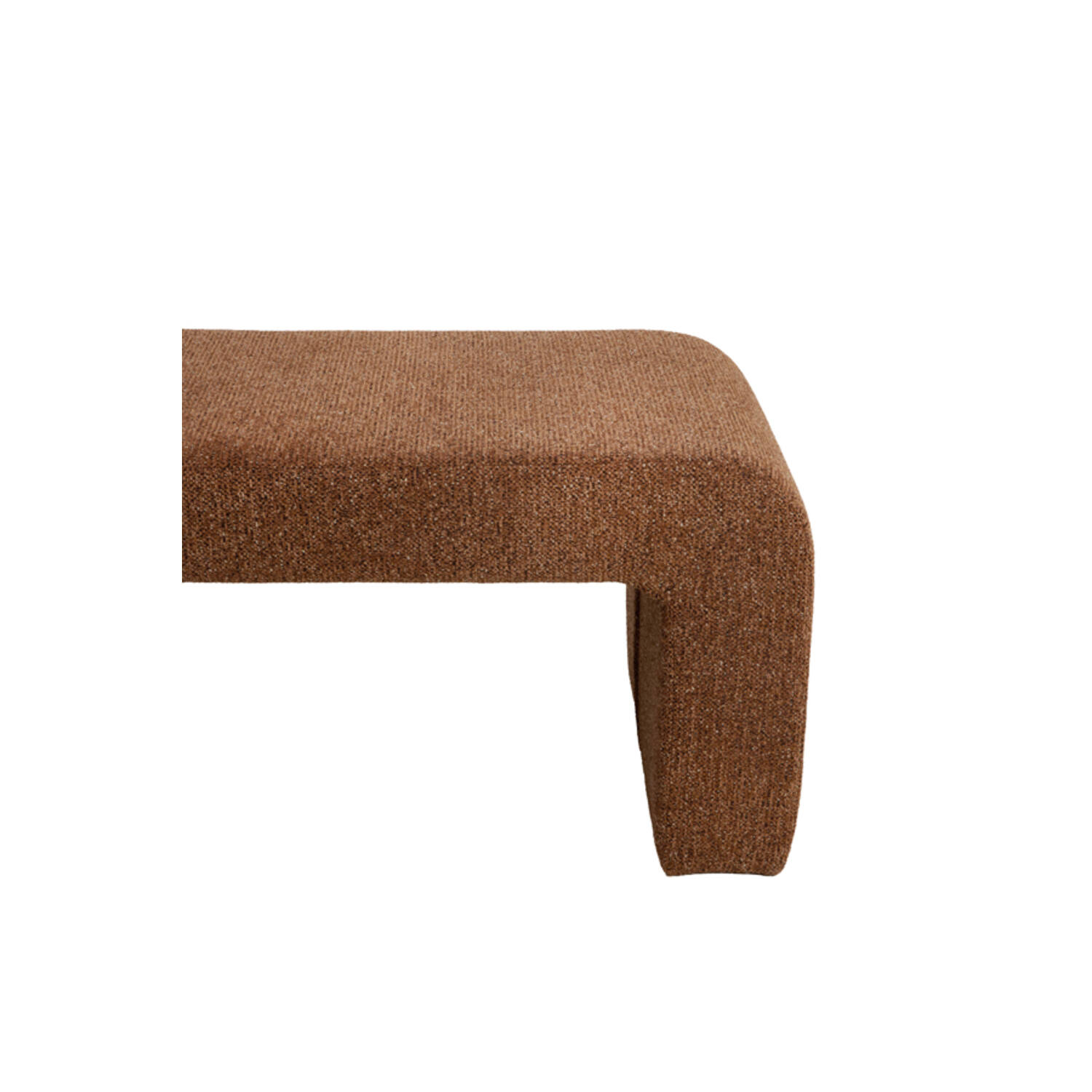 Sofa 160x49x47 cm NEHNA brown-terra