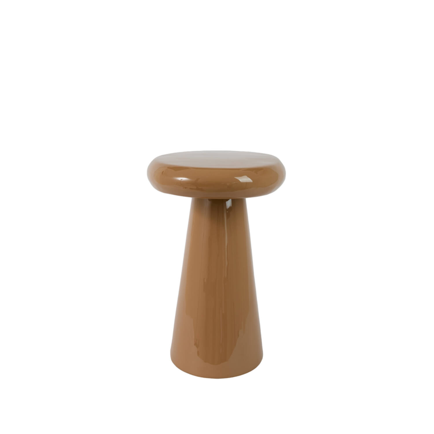 Side table 43x32x47 cm TARINO shiny sand