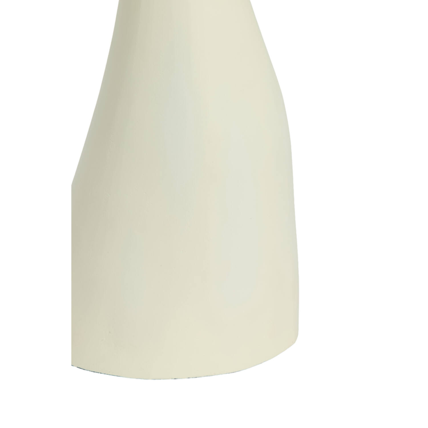 Side table 33x33x49 cm VAROLI matt cream