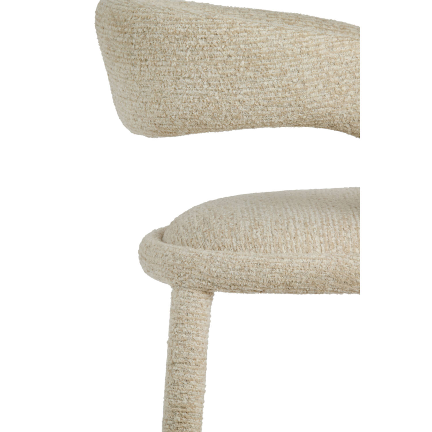 Bar chair 55,5x55,5x94 cm KYRAN beige