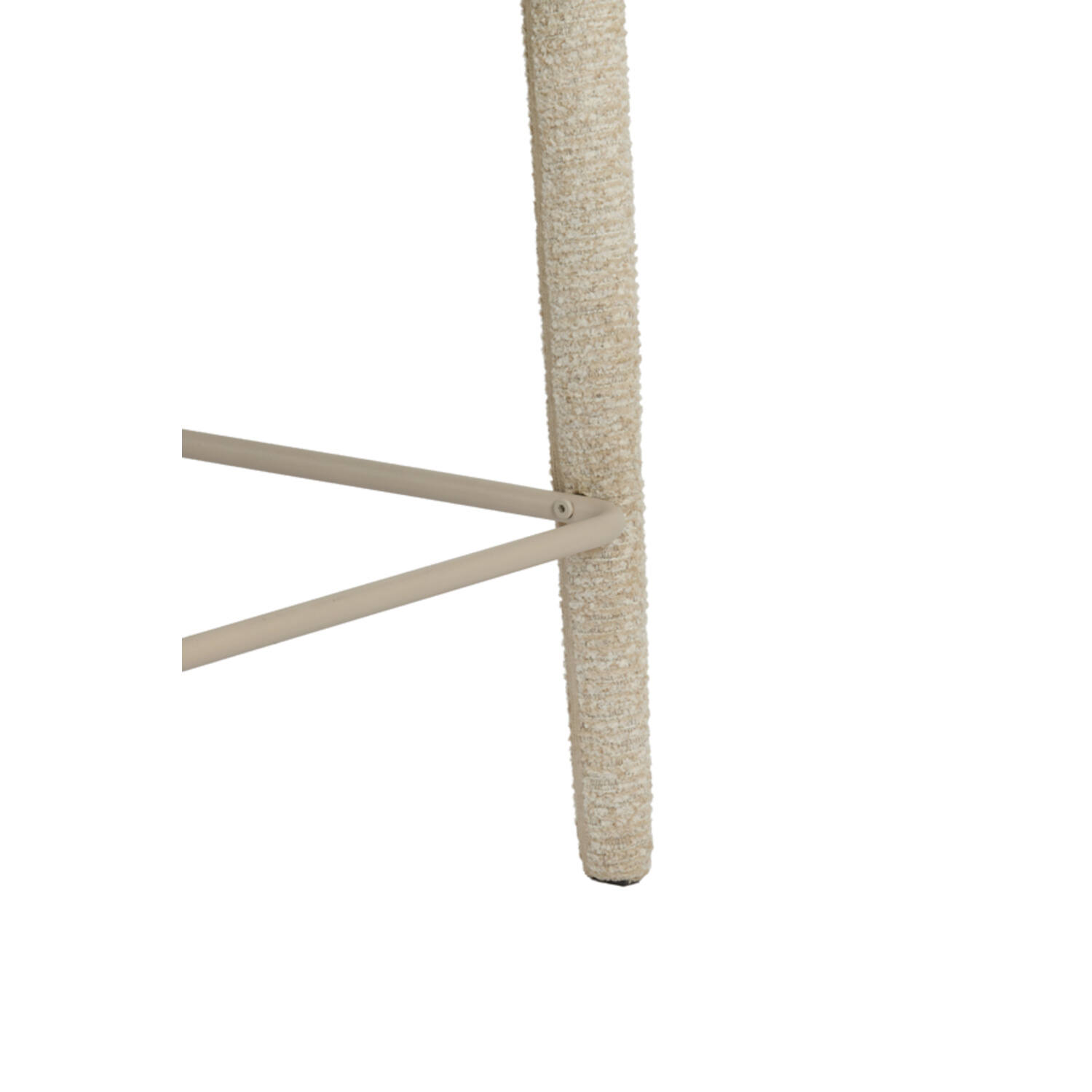 Bar chair 55,5x55,5x94 cm KYRAN beige