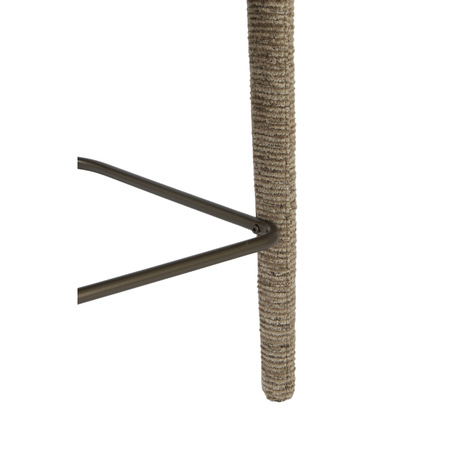 Bar chair 55,5x55,5x94 cm KYRAN brown