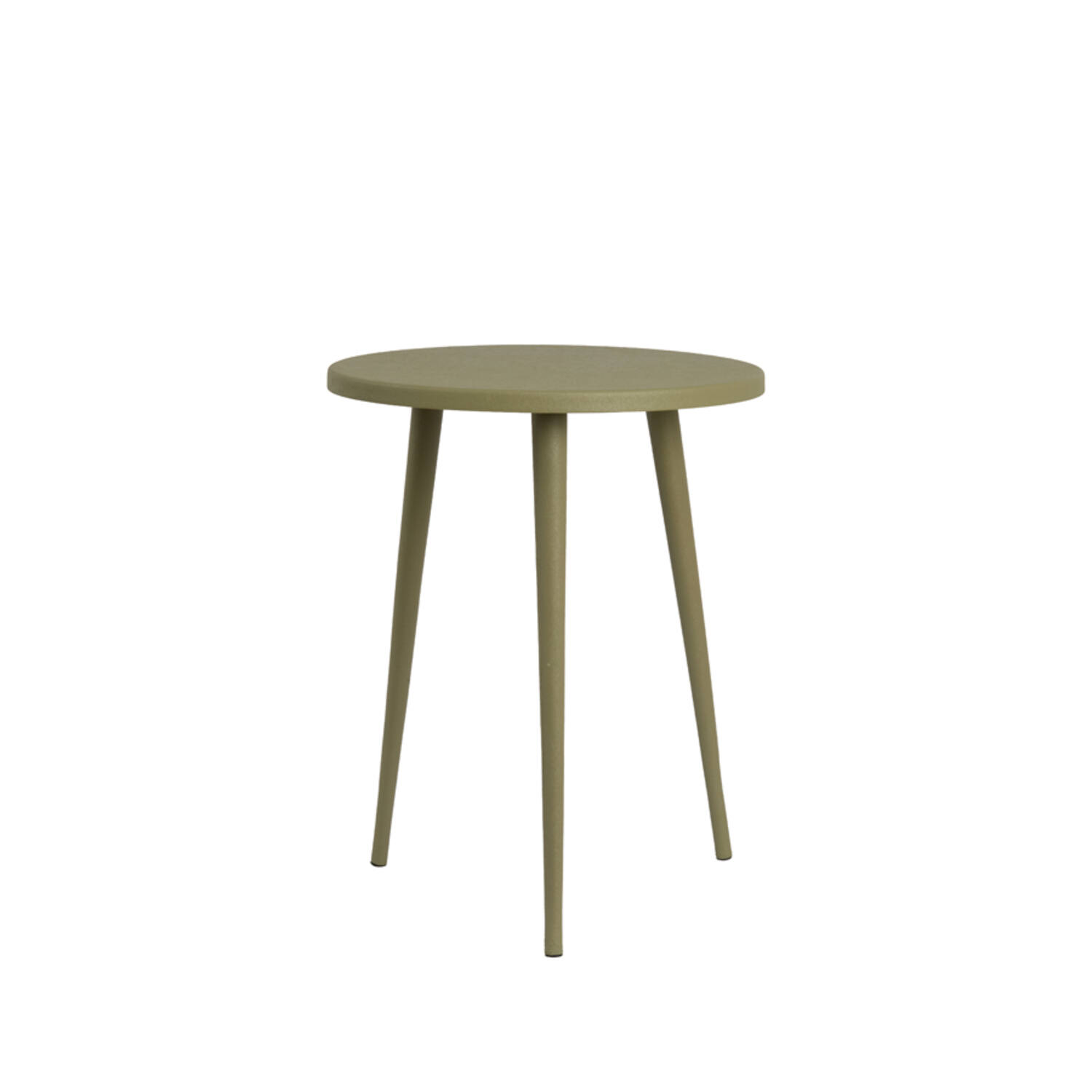 Side table Ø40x50 cm DIMEKA olive green