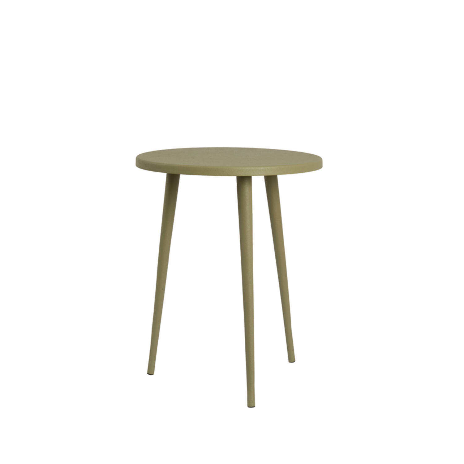 Side table Ø40x50 cm DIMEKA olive green