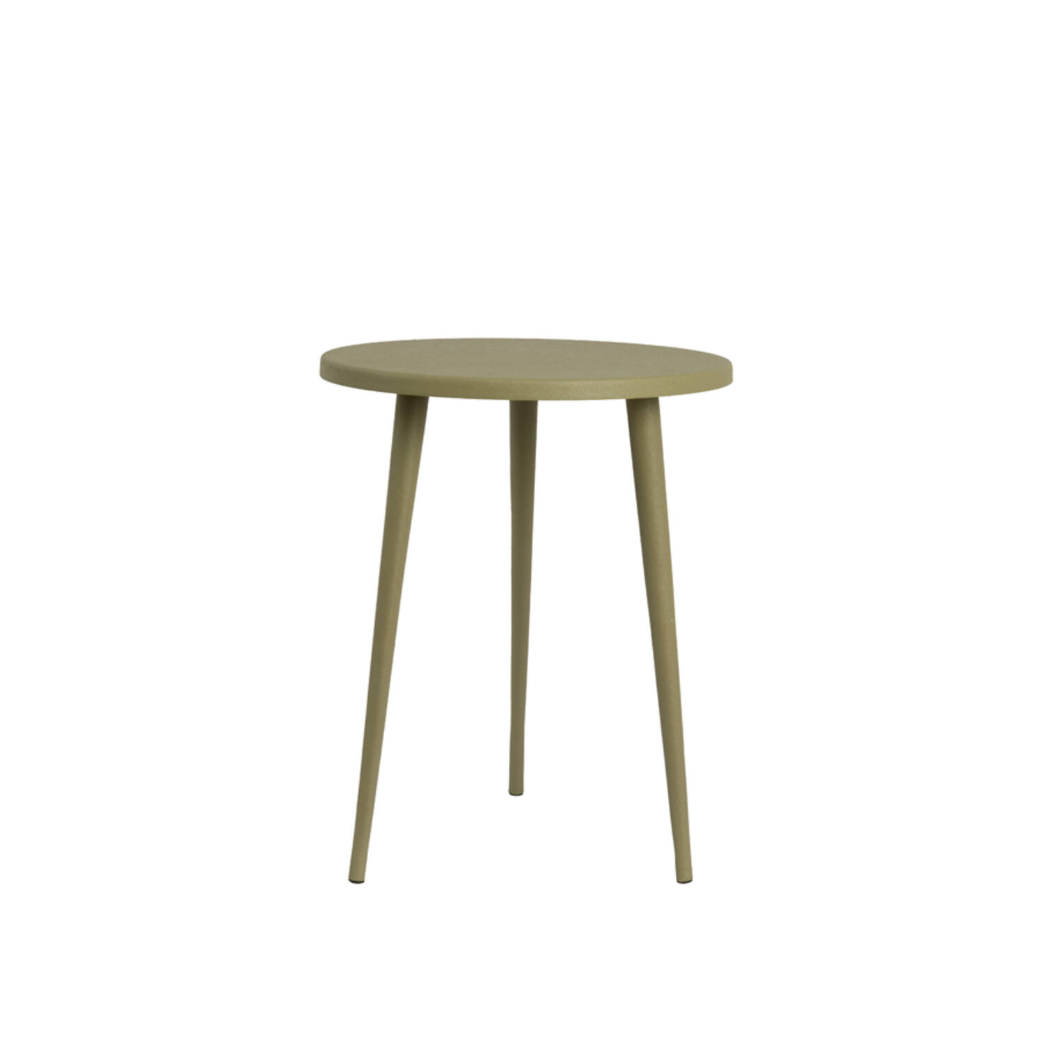 Side table Ø40x50 cm DIMEKA olive green